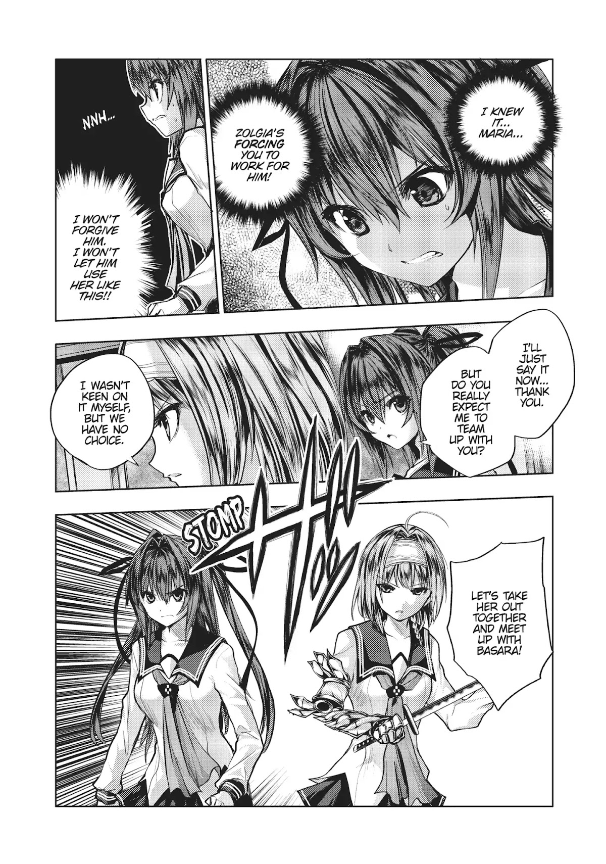 Shinmai Maou no Keiyakusha Chapter 31 page 10 - Chapter 31: Vol.8 Pact 31: Basara VS. Maria