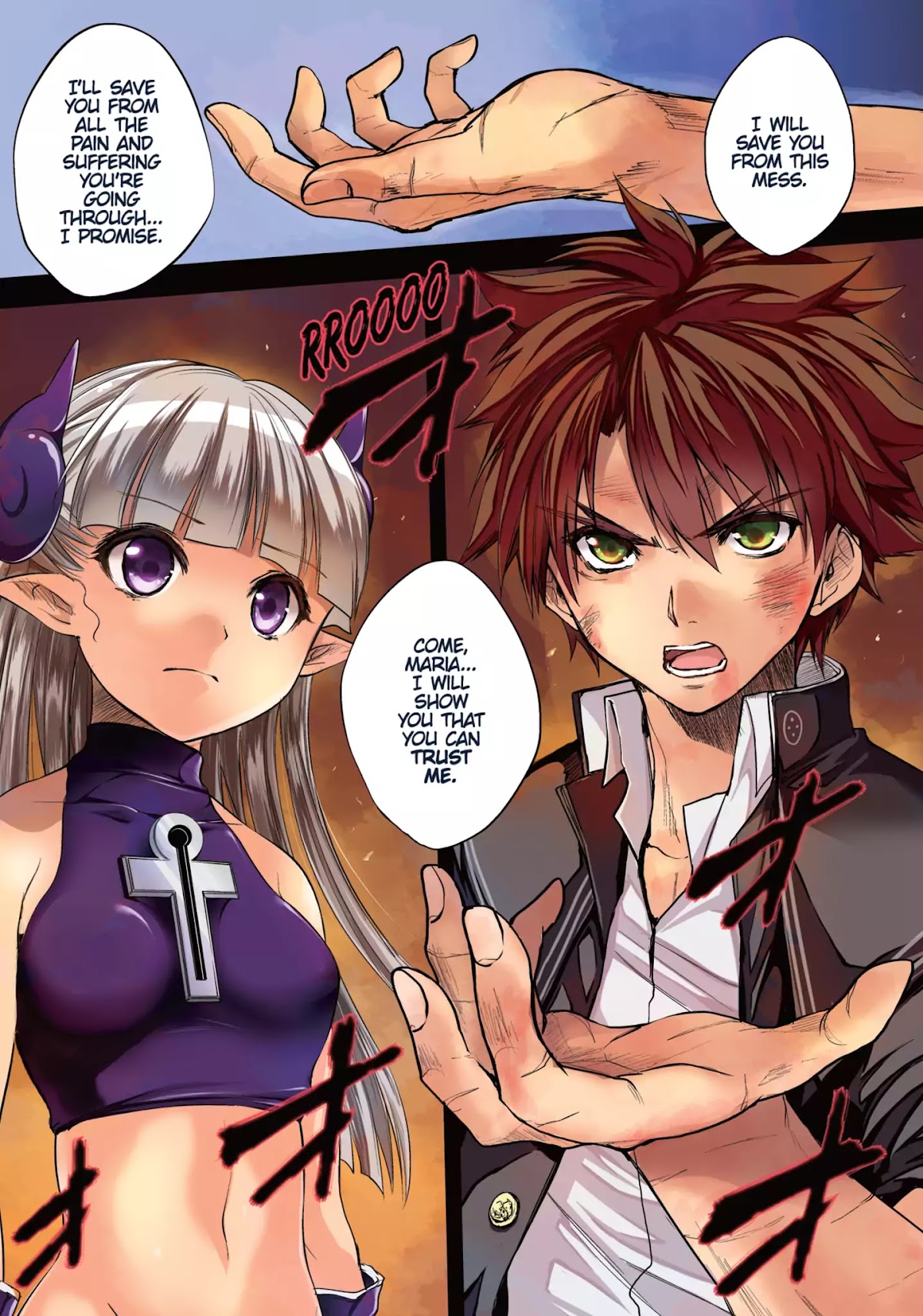 Shinmai Maou no Keiyakusha Chapter 31 page 2 - Chapter 31: Vol.8 Pact 31: Basara VS. Maria
