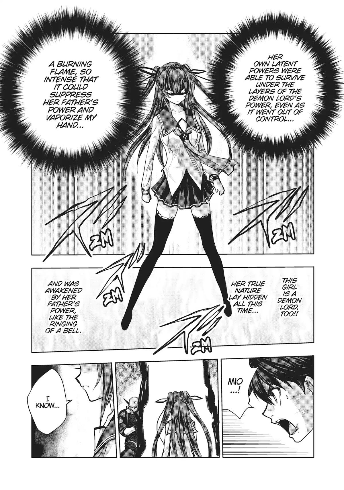 Shinmai Maou no Keiyakusha Chapter 36 page 16 - Chapter 36: Vol.9 Pact 36: Mio's Awakening