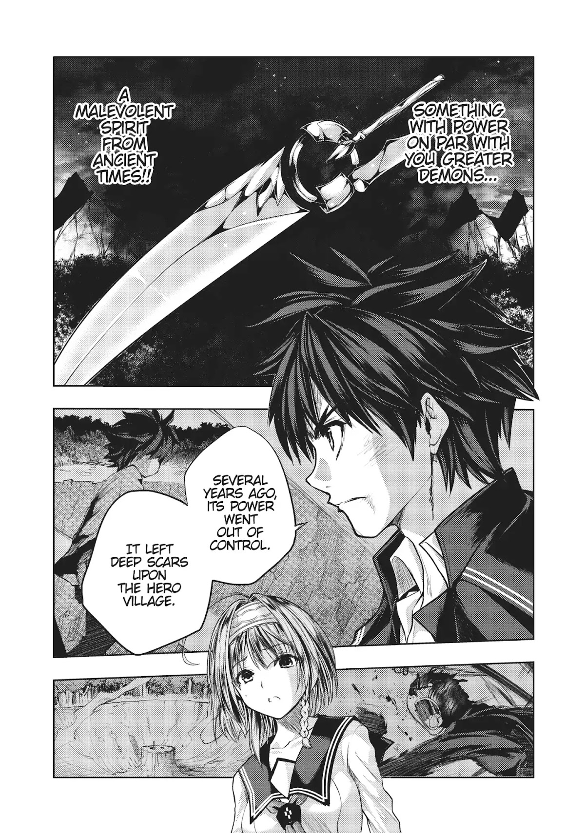 Shinmai Maou no Keiyakusha Chapter 37 page 4 - Chapter 37: Vol.9 Pact 37: Runic Sword