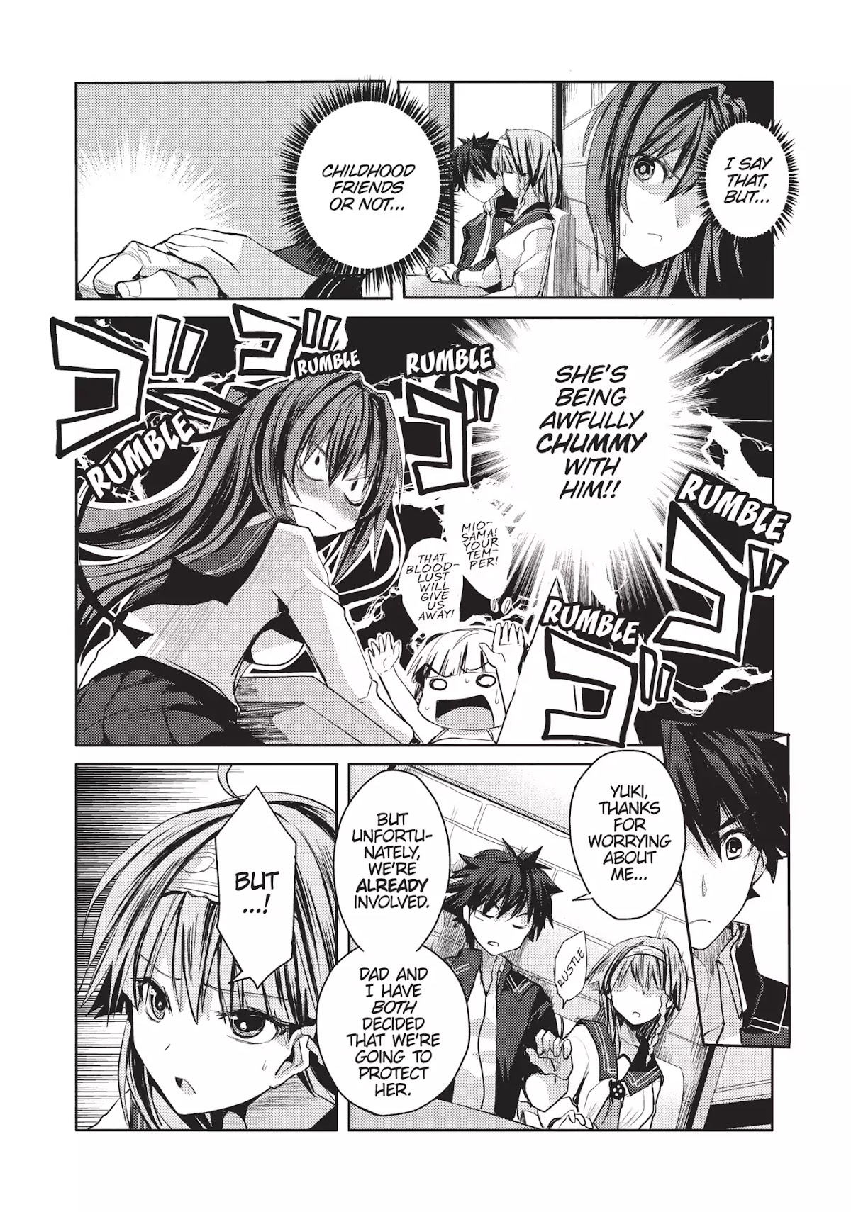 Shinmai Maou no Keiyakusha Chapter 4 page 14 - Chapter 4: Vol.1 Pact 4: The Space Between Reunion and Trust (Beginning)
