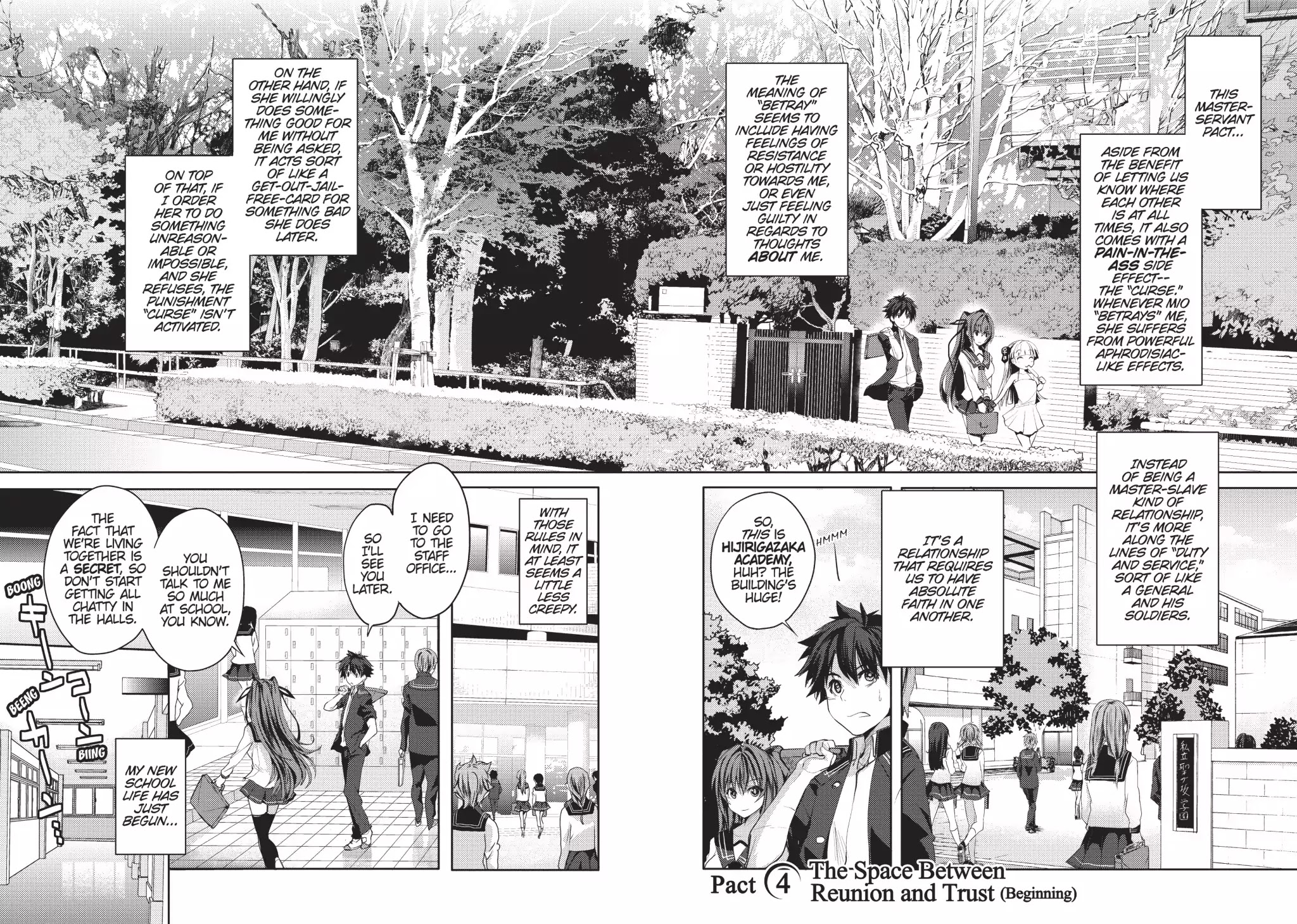 Shinmai Maou no Keiyakusha Chapter 4 page 2 - Chapter 4: Vol.1 Pact 4: The Space Between Reunion and Trust (Beginning)