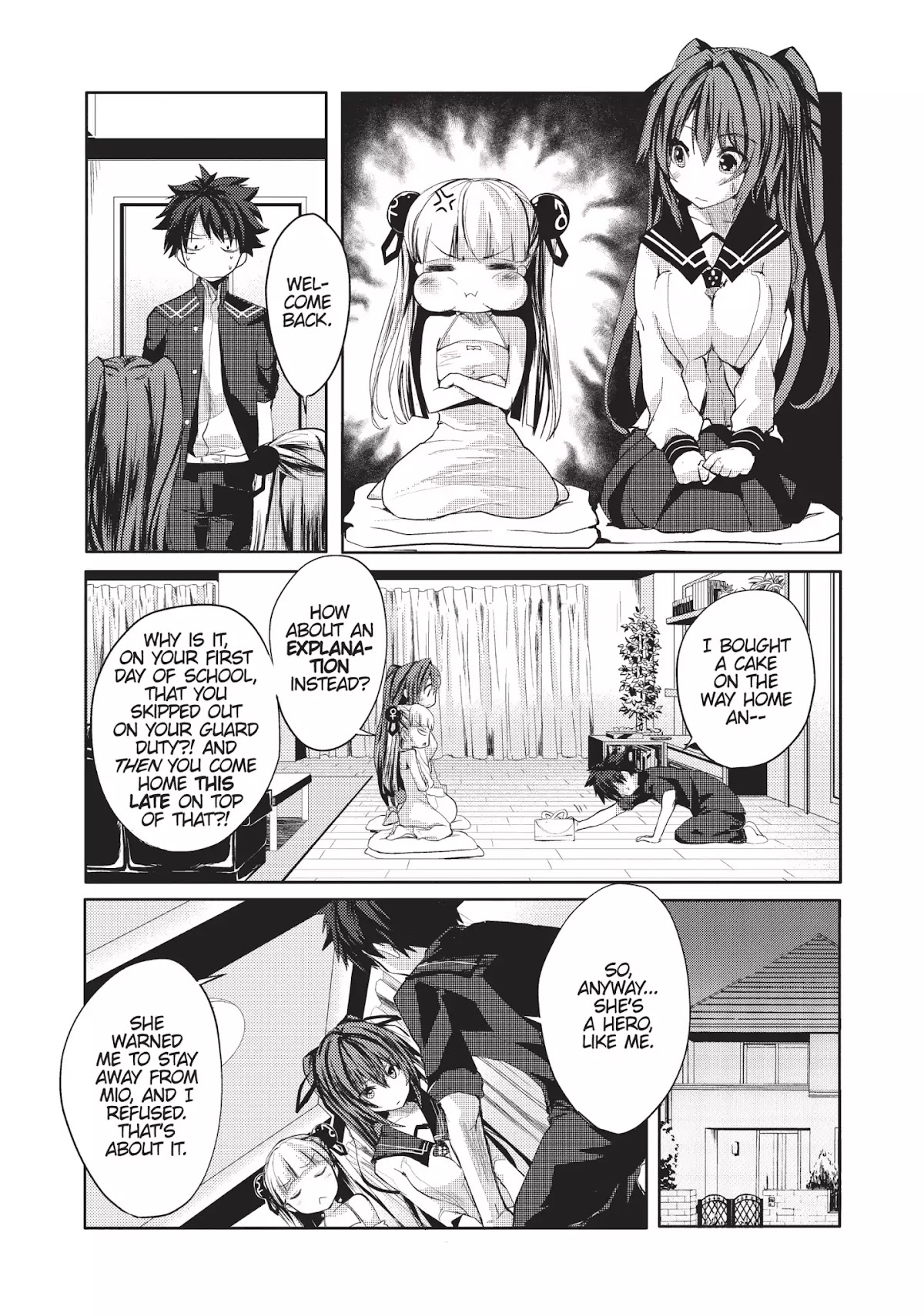 Shinmai Maou no Keiyakusha Chapter 4 page 25 - Chapter 4: Vol.1 Pact 4: The Space Between Reunion and Trust (Beginning)