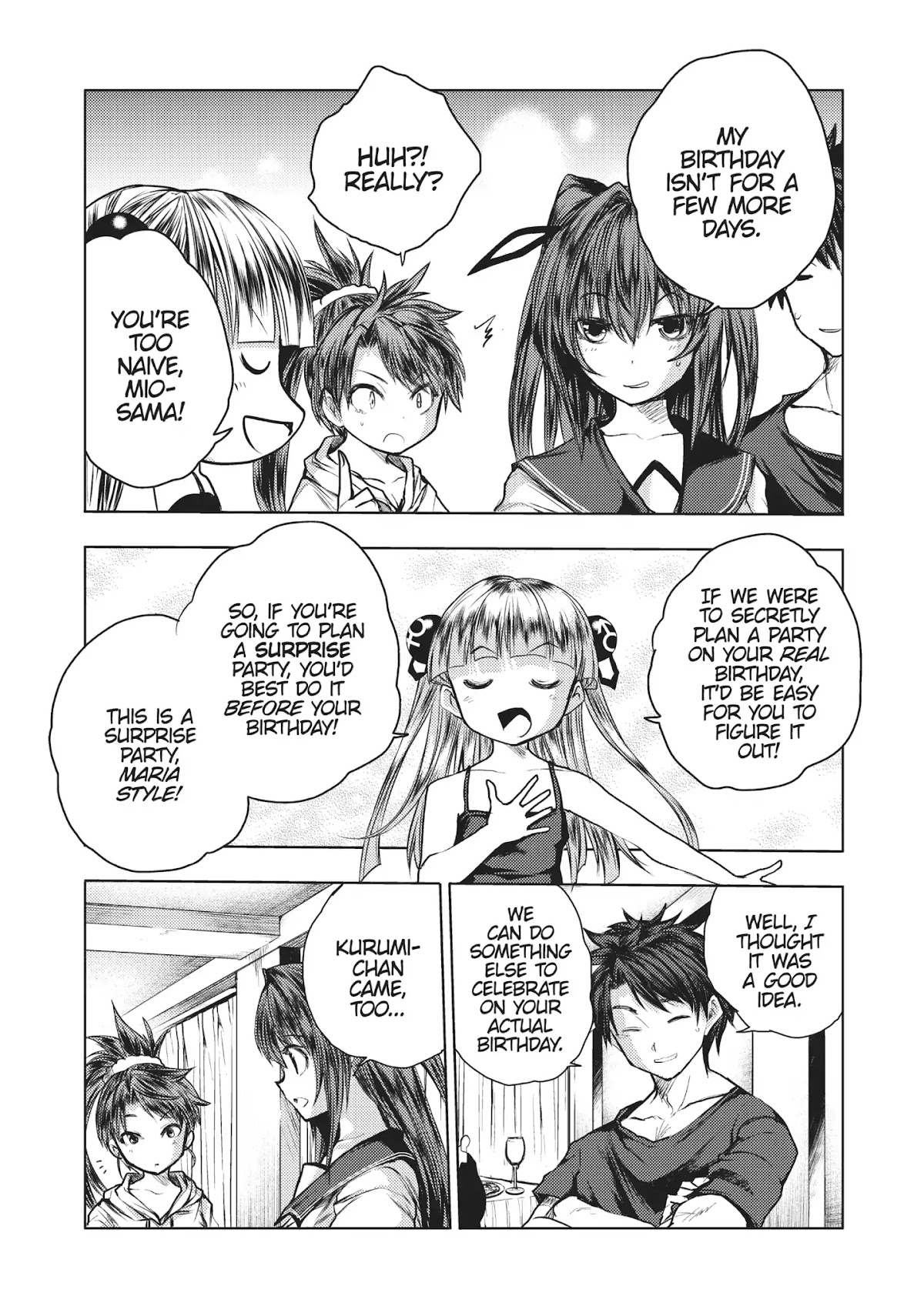 Shinmai Maou no Keiyakusha Chapter 40.5 page 2 - Vol.9 Pact After: The Toujou Family: Afterword [END]