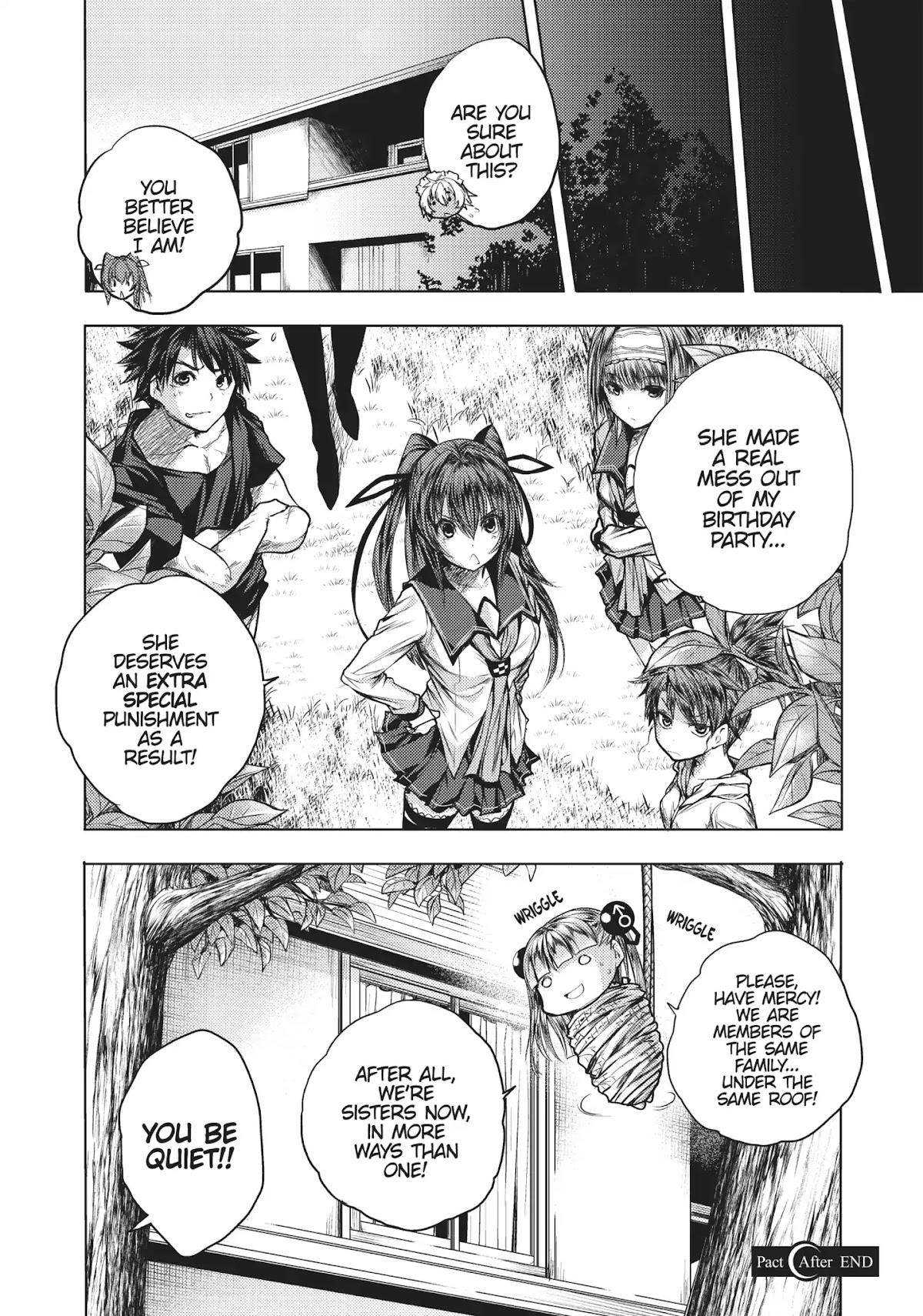 Shinmai Maou no Keiyakusha Chapter 40.5 page 22 - Vol.9 Pact After: The Toujou Family: Afterword [END]