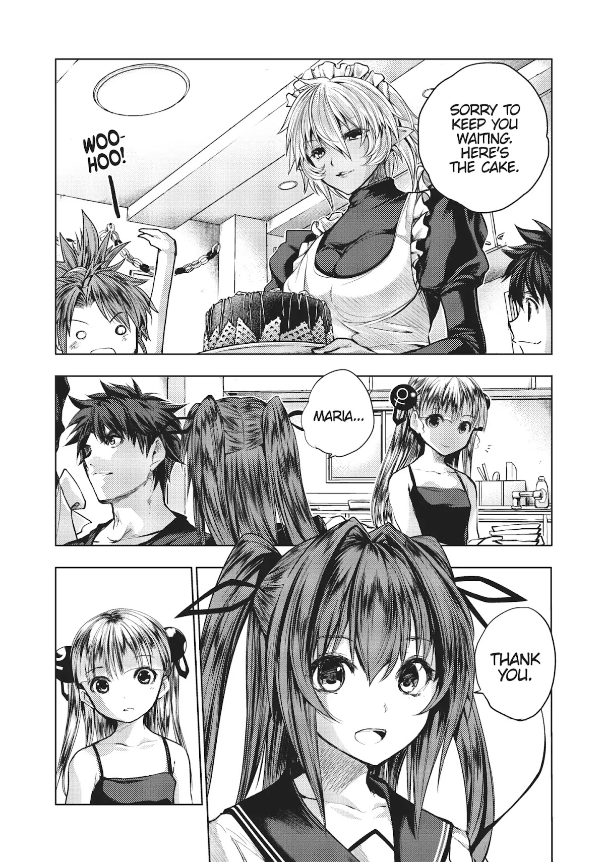 Shinmai Maou no Keiyakusha Chapter 40.5 page 4 - Vol.9 Pact After: The Toujou Family: Afterword [END]