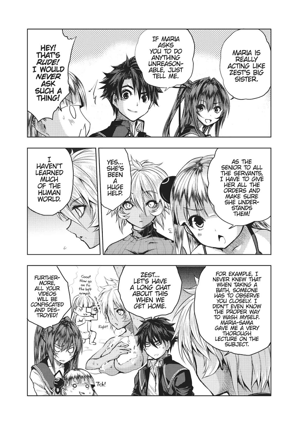 Shinmai Maou no Keiyakusha Chapter 40 page 7 - Vol.9 Last Pact