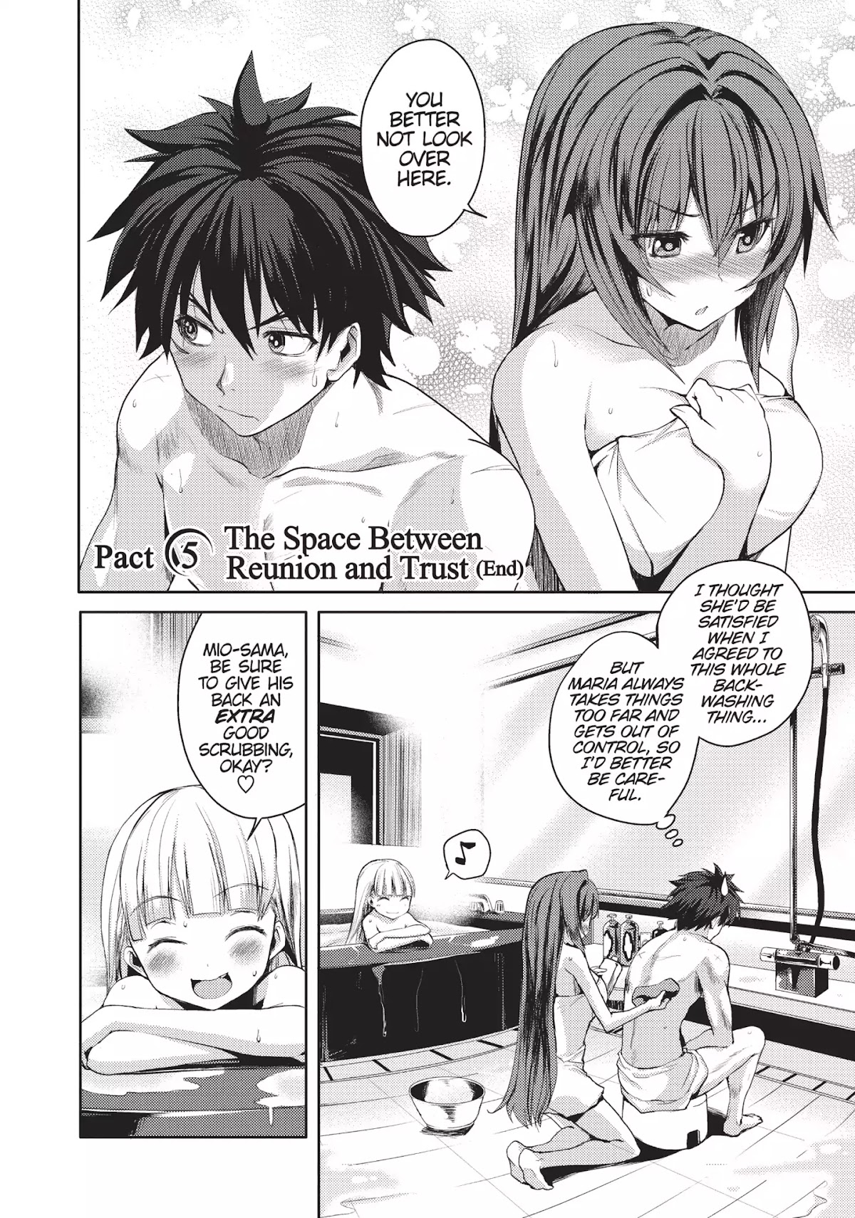 Shinmai Maou no Keiyakusha Chapter 5 page 2 - Chapter 5: Vol.1 Pact 5: The Space Between Reunion and Trust (End)