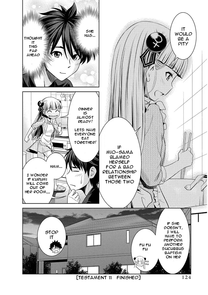 Shinmai Maou no Testament Arashi! Chapter 11 page 24 - Chapter 11: Vol.2 Testament 11: Kurumi's Stubbornness