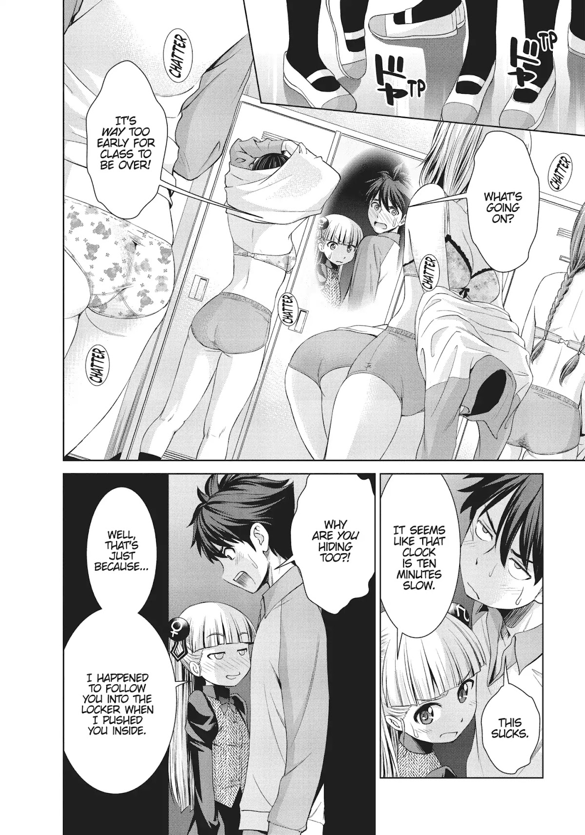 Shinmai Maou no Testament Arashi! Chapter 12 page 13 - Chapter 12: Vol.3 Testament 12: A Close Call on School Patrol