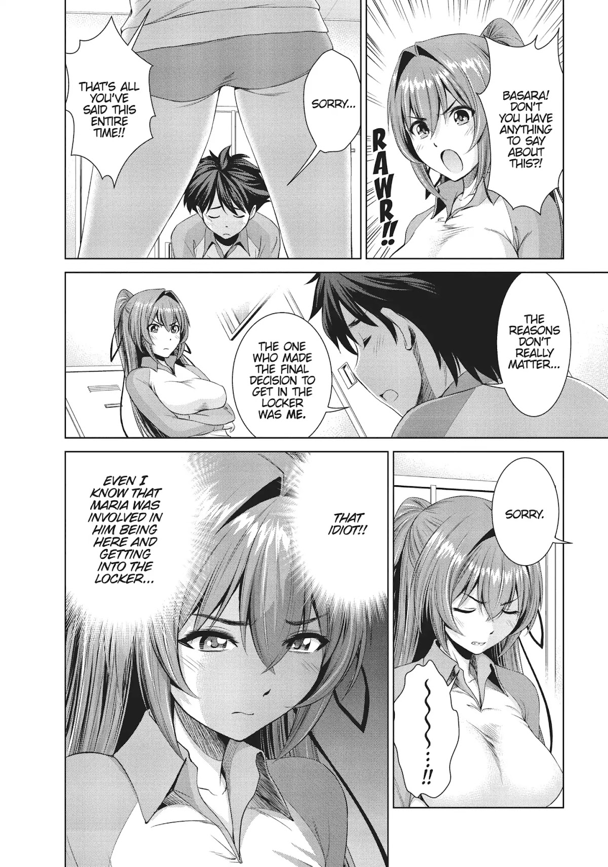 Shinmai Maou no Testament Arashi! Chapter 12 page 19 - Chapter 12: Vol.3 Testament 12: A Close Call on School Patrol
