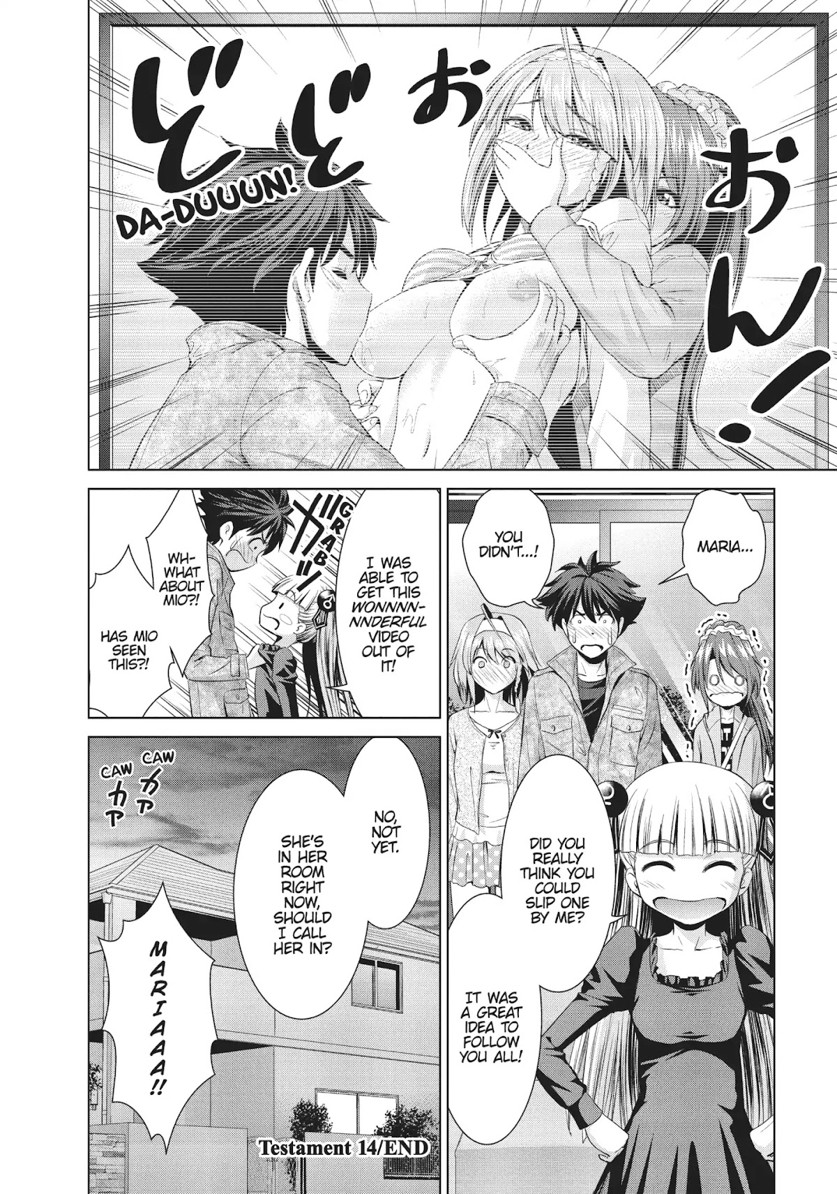 Shinmai Maou no Testament Arashi! Chapter 14 page 24 - Chapter 14: Vol.3 Testament 14: Tragedy During a Double Date