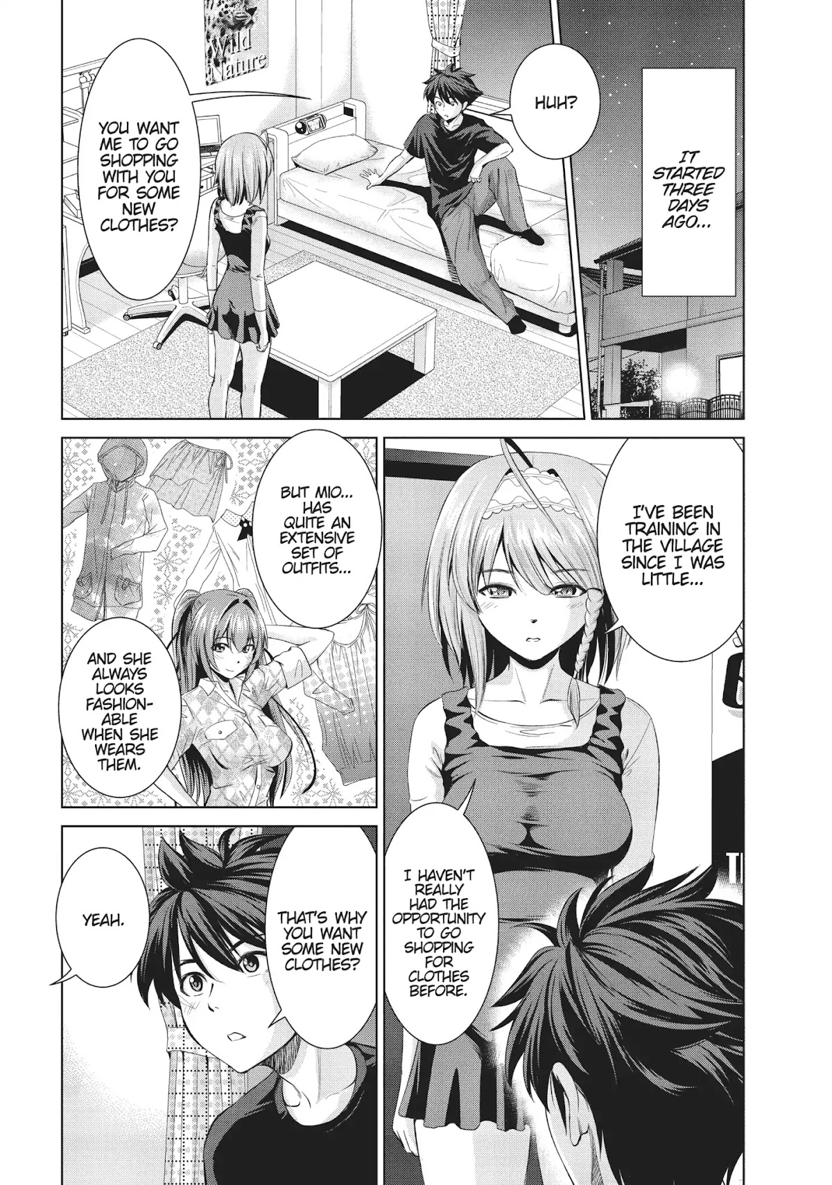 Shinmai Maou no Testament Arashi! Chapter 14 page 3 - Chapter 14: Vol.3 Testament 14: Tragedy During a Double Date