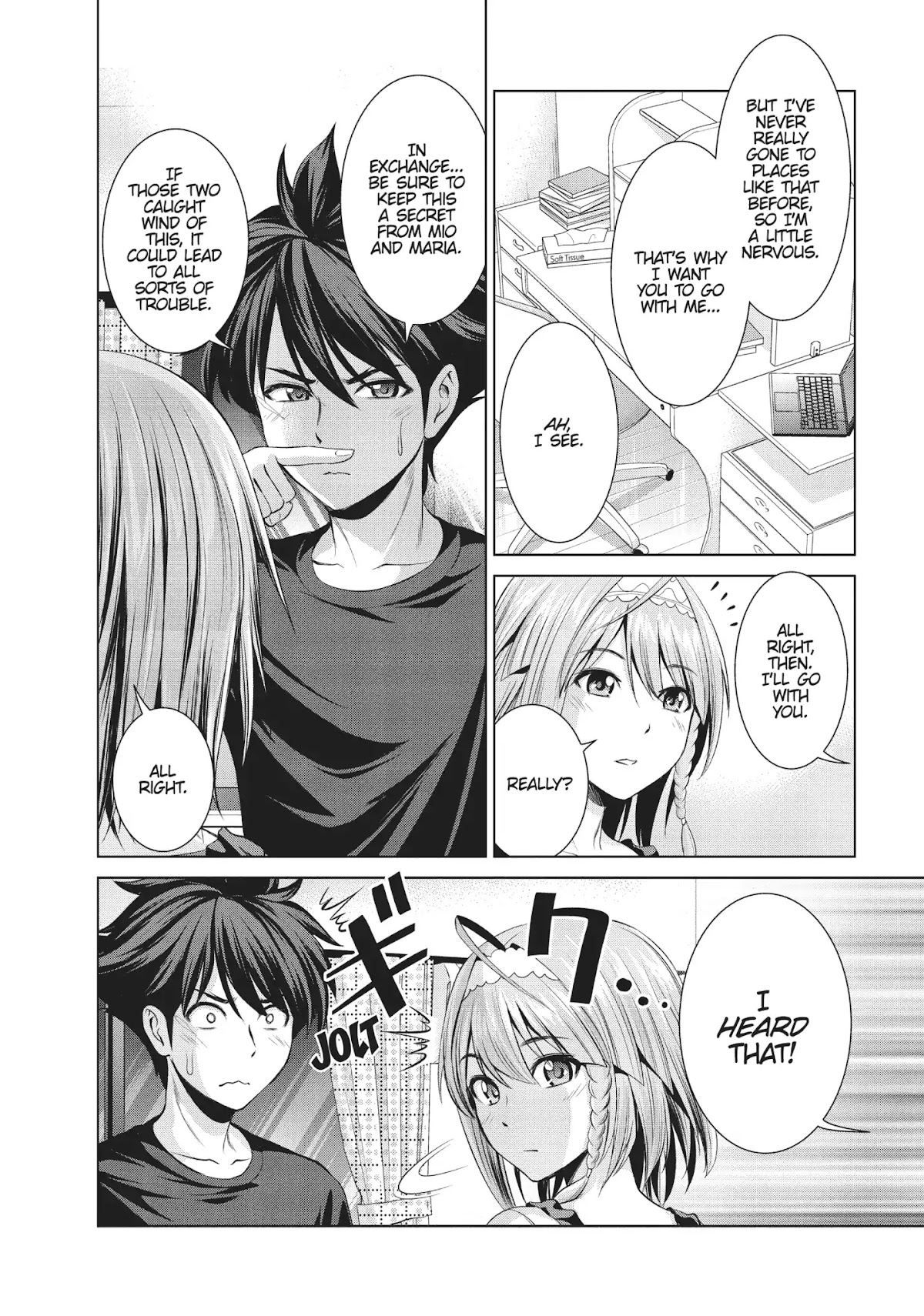 Shinmai Maou no Testament Arashi! Chapter 14 page 4 - Chapter 14: Vol.3 Testament 14: Tragedy During a Double Date