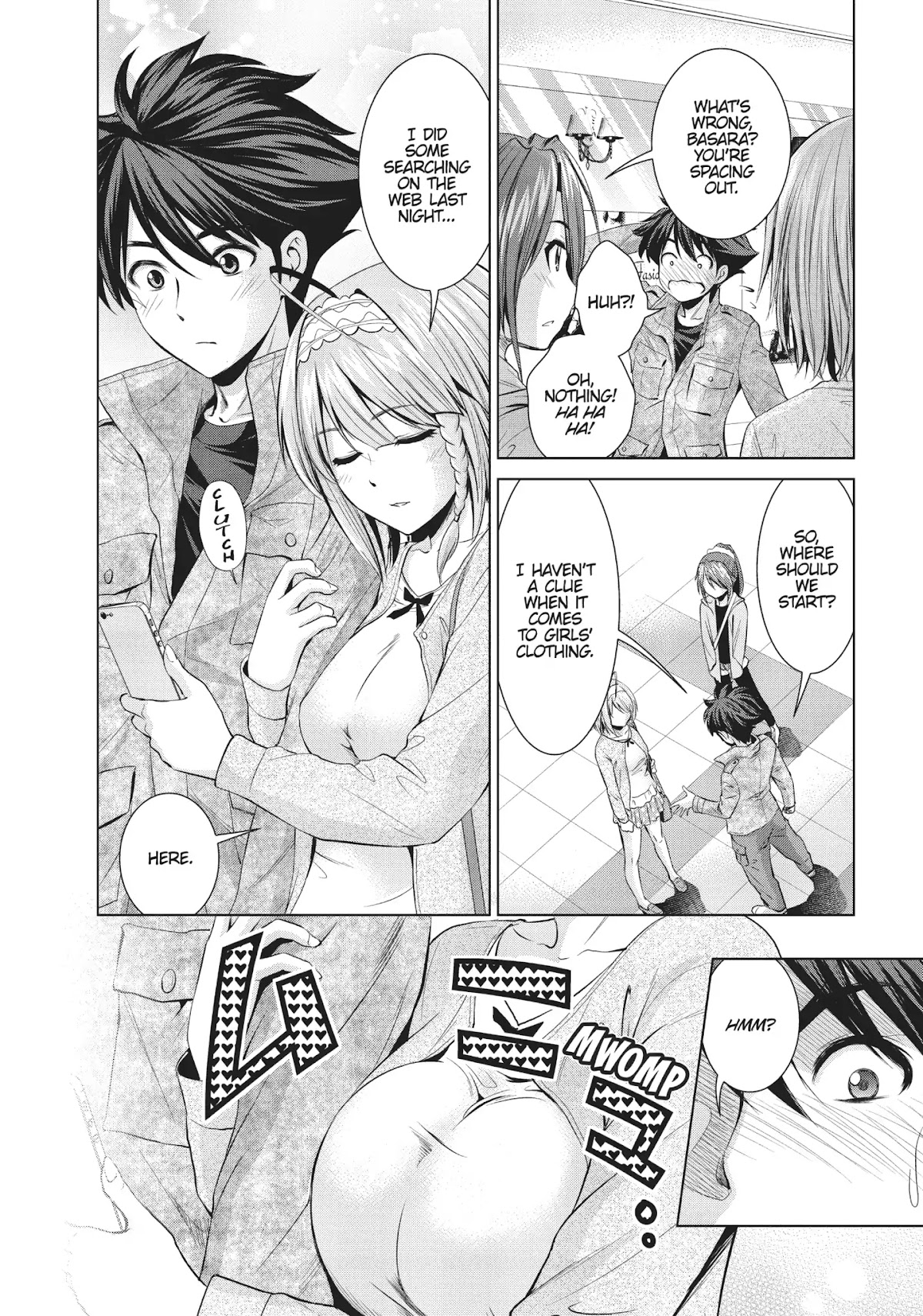 Shinmai Maou no Testament Arashi! Chapter 14 page 8 - Chapter 14: Vol.3 Testament 14: Tragedy During a Double Date