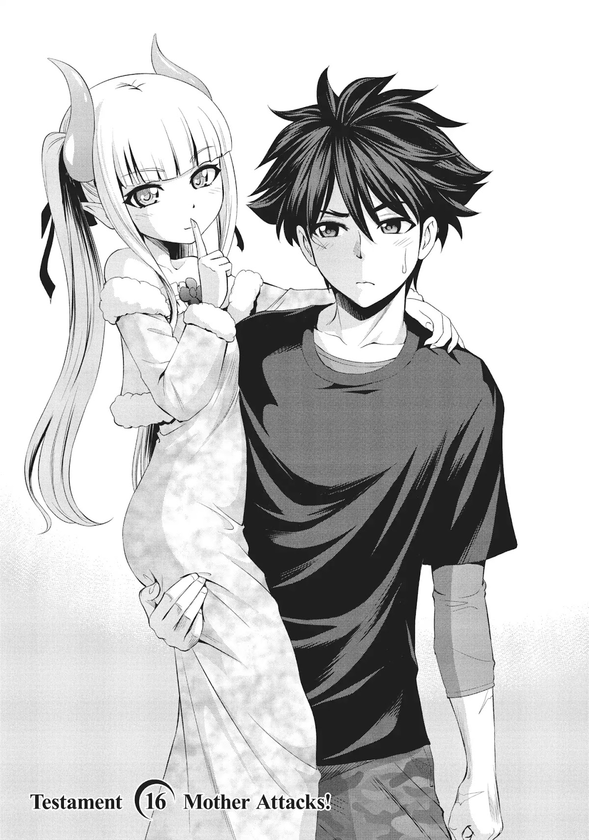 Shinmai Maou no Testament Arashi! Chapter 16 page 1 - Chapter 16: Vol.3 Testament 16: Mother Attacks