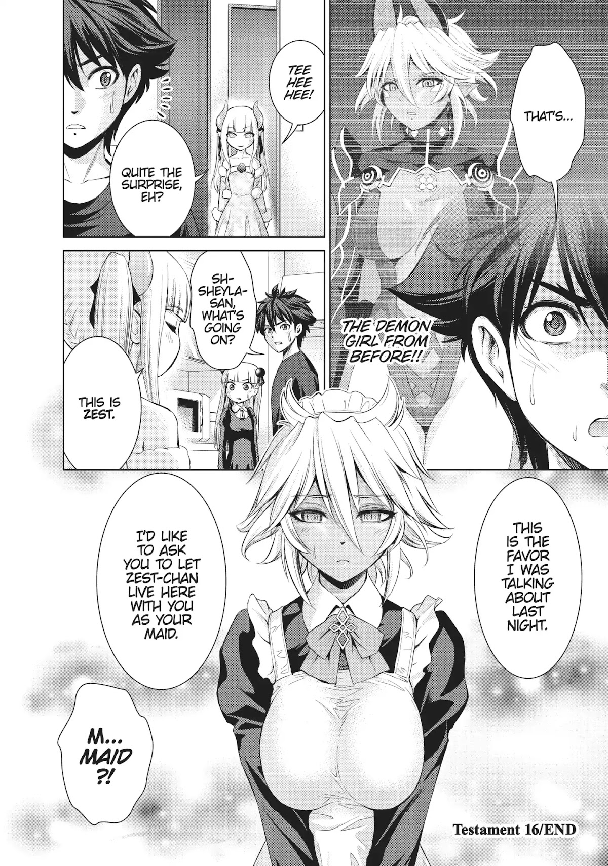 Shinmai Maou no Testament Arashi! Chapter 16 page 24 - Chapter 16: Vol.3 Testament 16: Mother Attacks