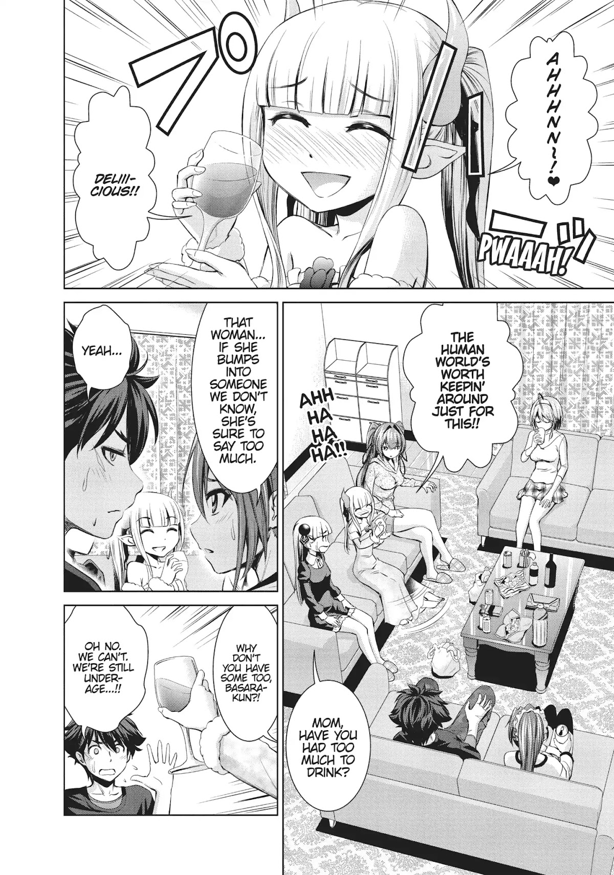 Shinmai Maou no Testament Arashi! Chapter 16 page 8 - Chapter 16: Vol.3 Testament 16: Mother Attacks
