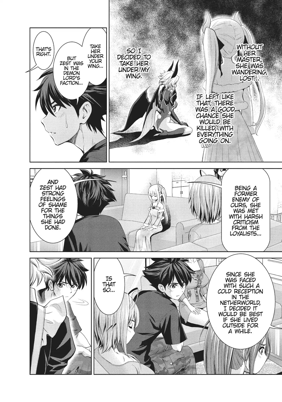 Shinmai Maou no Testament Arashi! Chapter 17 page 4 - Chapter 17: Vol.3 Testament 17: Zest Returns