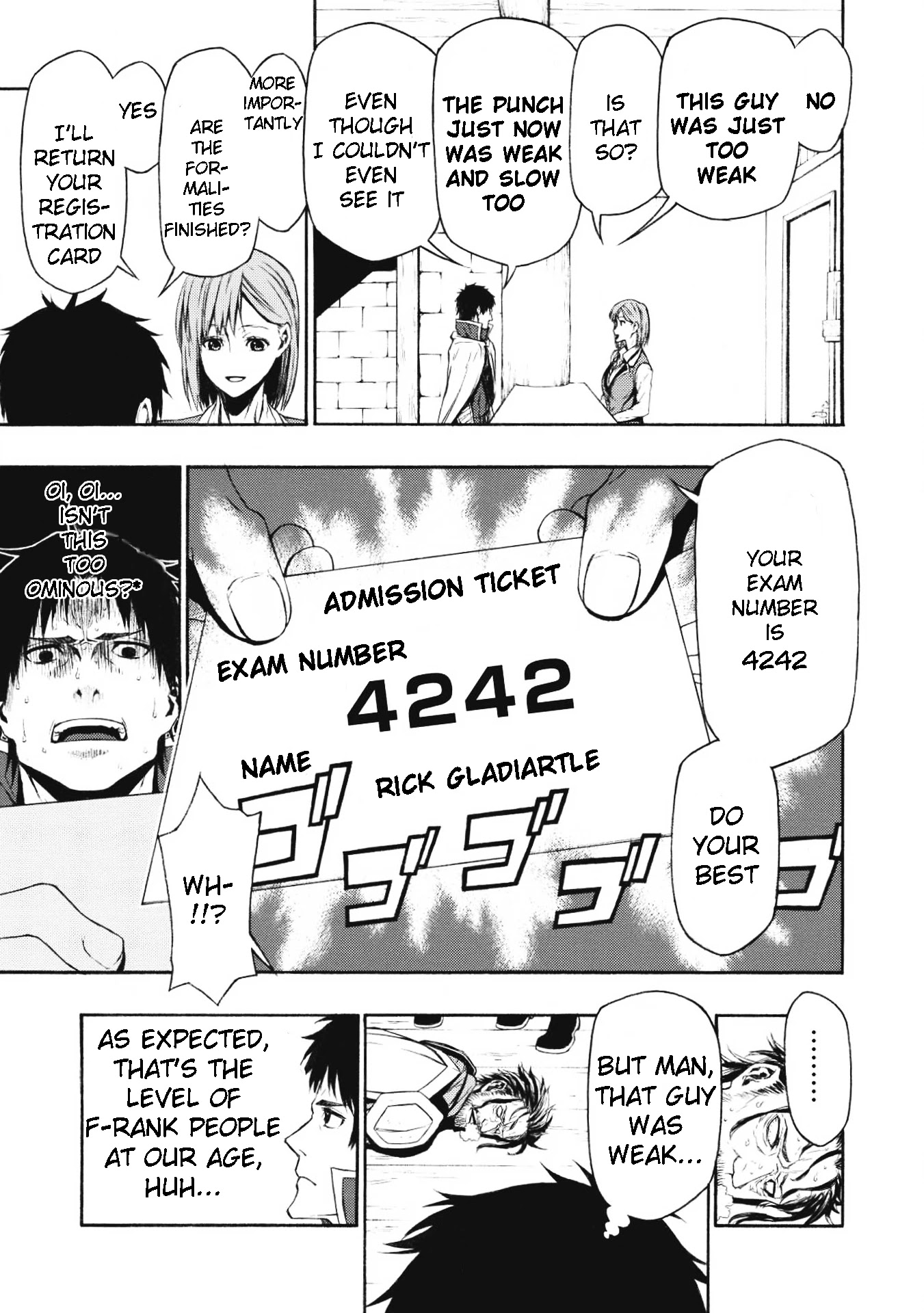 Shinmai Ossan Bouken-sha, Saikyou paati ni shinu hodo kitae rarete Muteki ni naru Chapter 1 page 10 - Chapter 1: 12 Year Late Start