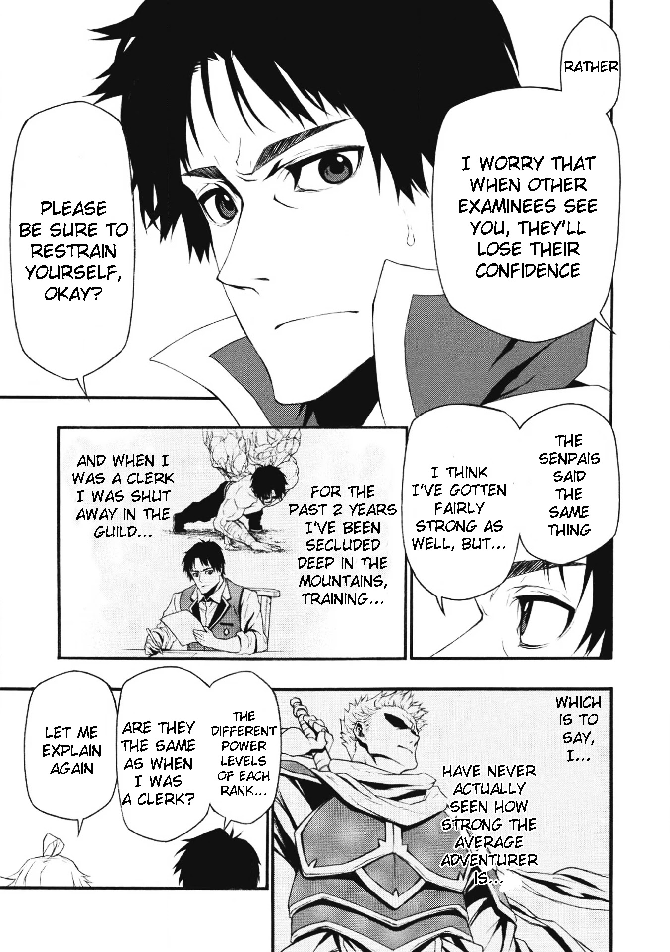 Shinmai Ossan Bouken-sha, Saikyou paati ni shinu hodo kitae rarete Muteki ni naru Chapter 1 page 14 - Chapter 1: 12 Year Late Start