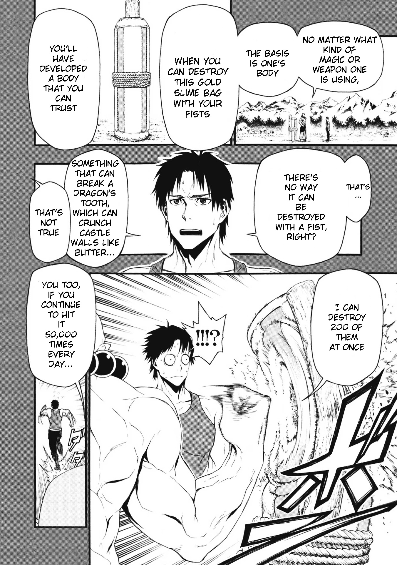Shinmai Ossan Bouken-sha, Saikyou paati ni shinu hodo kitae rarete Muteki ni naru Chapter 1 page 21 - Chapter 1: 12 Year Late Start