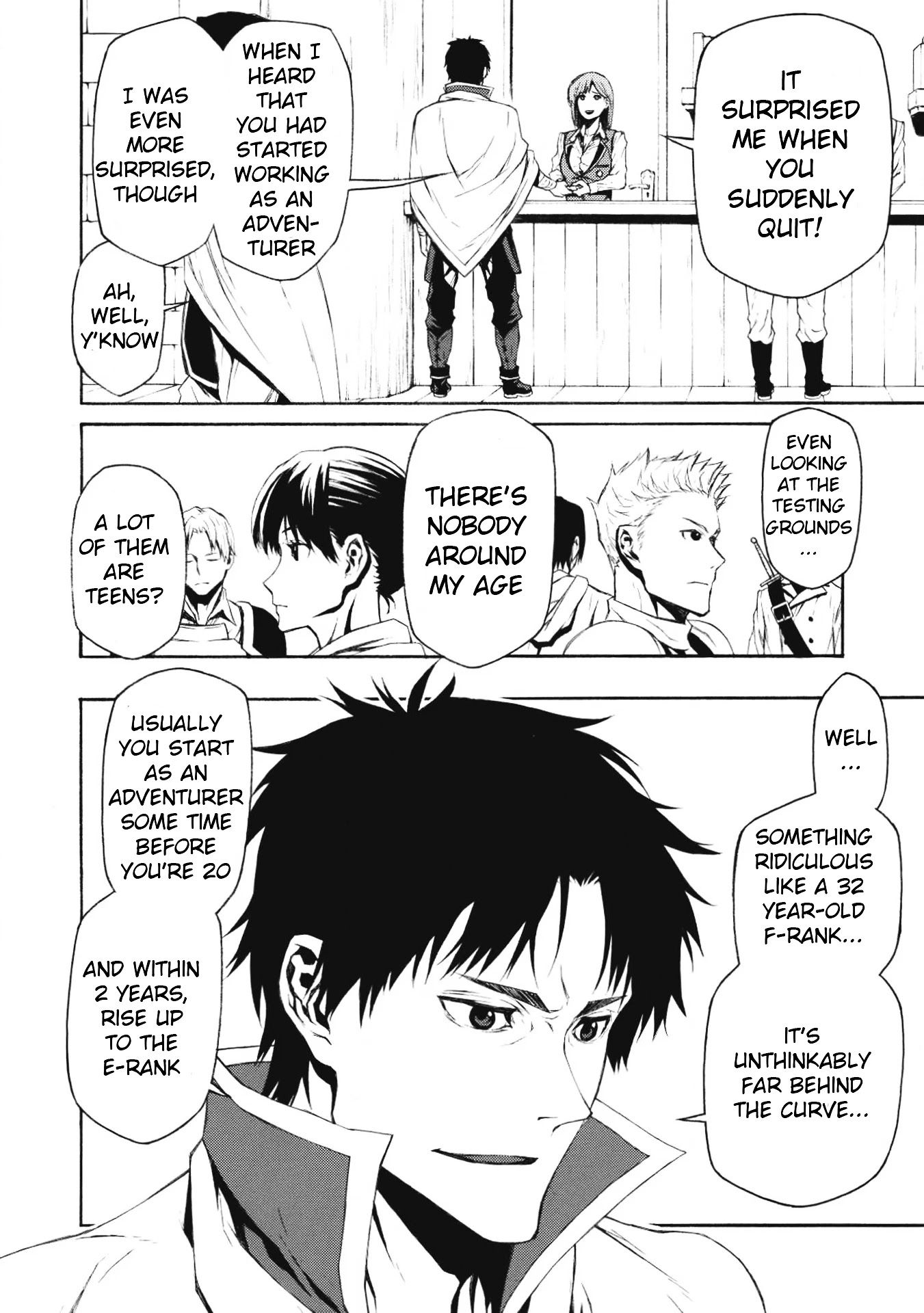 Shinmai Ossan Bouken-sha, Saikyou paati ni shinu hodo kitae rarete Muteki ni naru Chapter 1 page 5 - Chapter 1: 12 Year Late Start