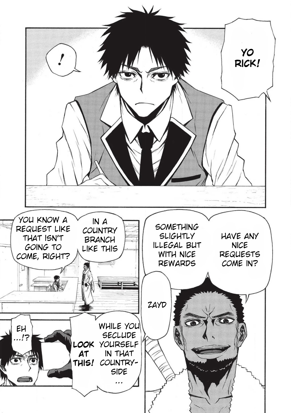 Shinmai Ossan Bouken-sha, Saikyou paati ni shinu hodo kitae rarete Muteki ni naru Chapter 10 page 19 - Chapter 10: What it Means to Pass