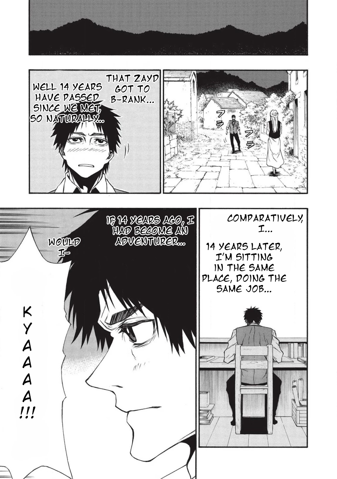 Shinmai Ossan Bouken-sha, Saikyou paati ni shinu hodo kitae rarete Muteki ni naru Chapter 10 page 21 - Chapter 10: What it Means to Pass