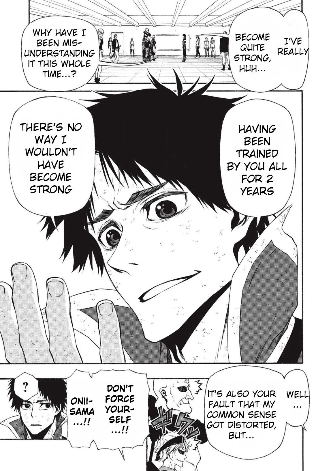 Shinmai Ossan Bouken-sha, Saikyou paati ni shinu hodo kitae rarete Muteki ni naru Chapter 10 page 3 - Chapter 10: What it Means to Pass