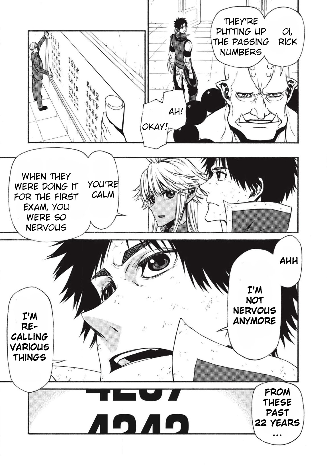 Shinmai Ossan Bouken-sha, Saikyou paati ni shinu hodo kitae rarete Muteki ni naru Chapter 10 page 7 - Chapter 10: What it Means to Pass
