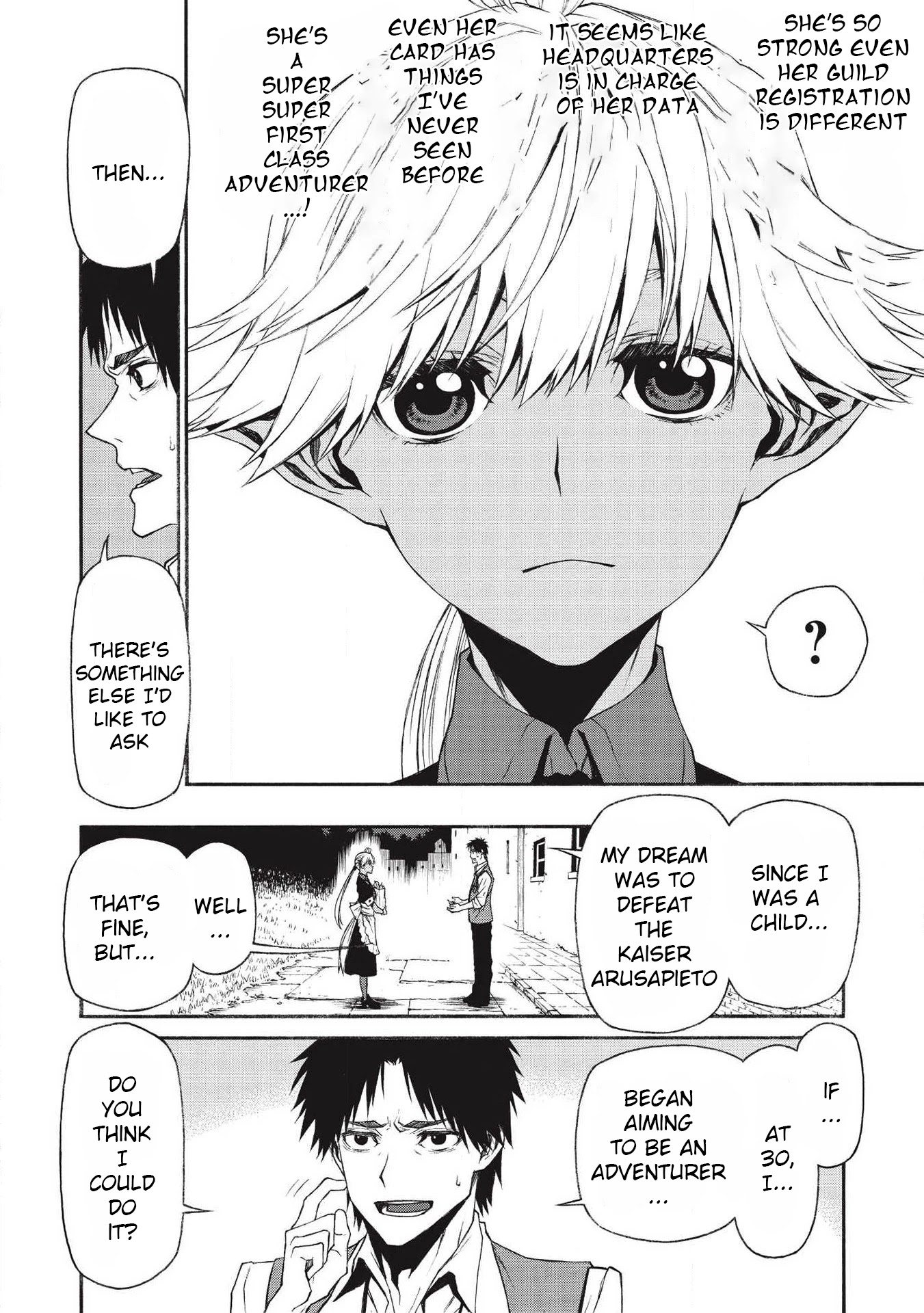 Shinmai Ossan Bouken-sha, Saikyou paati ni shinu hodo kitae rarete Muteki ni naru Chapter 11 page 4 - Chapter 11: The Grouped-Up Weaklings Compared to the Solitary Mighty