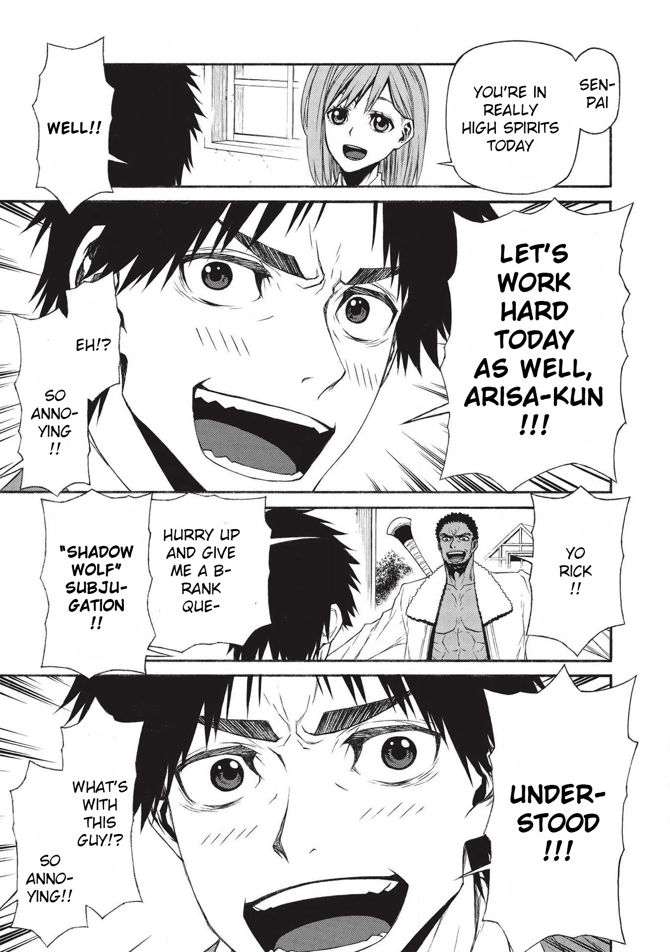 Shinmai Ossan Bouken-sha, Saikyou paati ni shinu hodo kitae rarete Muteki ni naru Chapter 11 page 9 - Chapter 11: The Grouped-Up Weaklings Compared to the Solitary Mighty