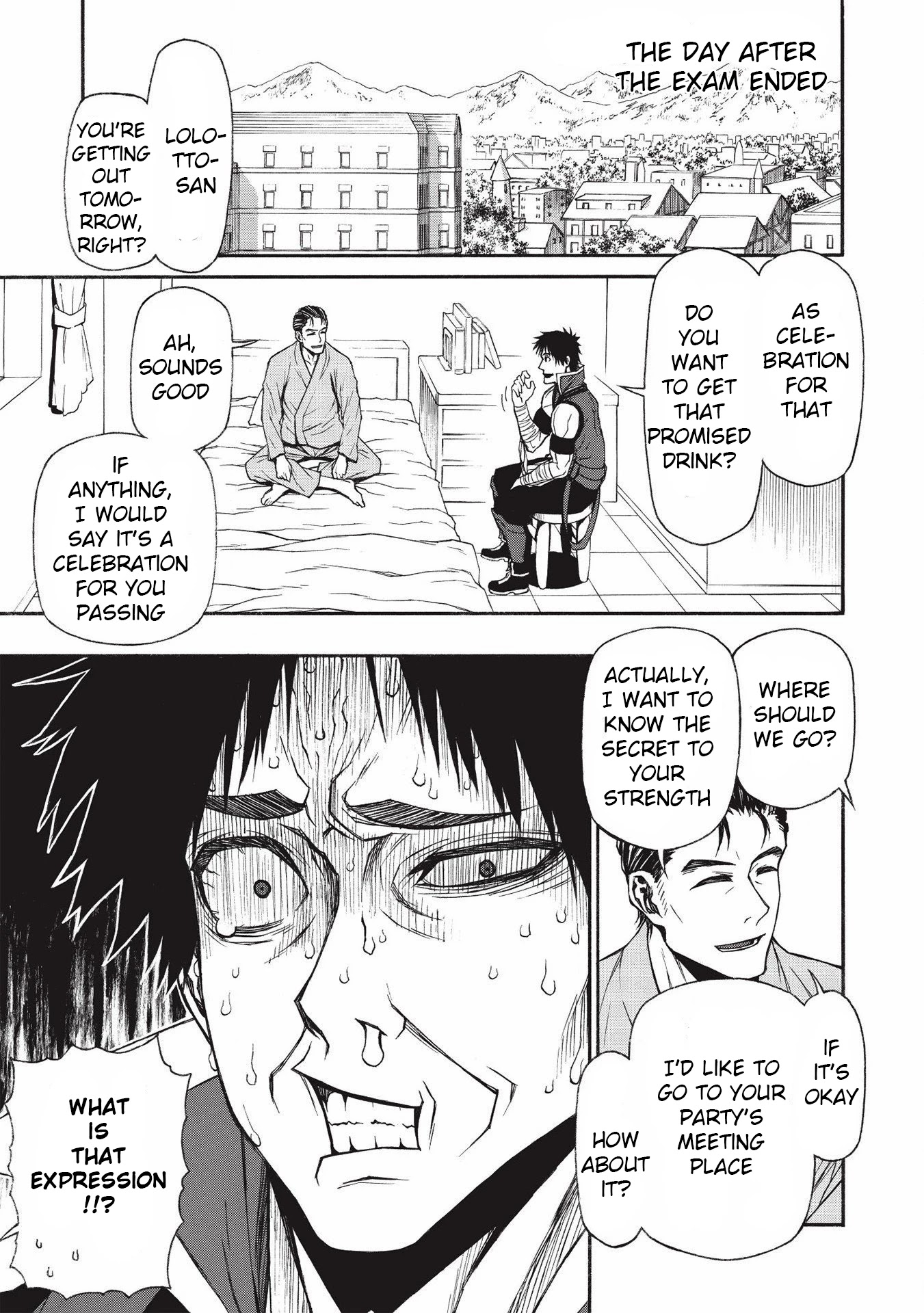 Shinmai Ossan Bouken-sha, Saikyou paati ni shinu hodo kitae rarete Muteki ni naru Chapter 13 page 1 - Chapter 13: Daily Life