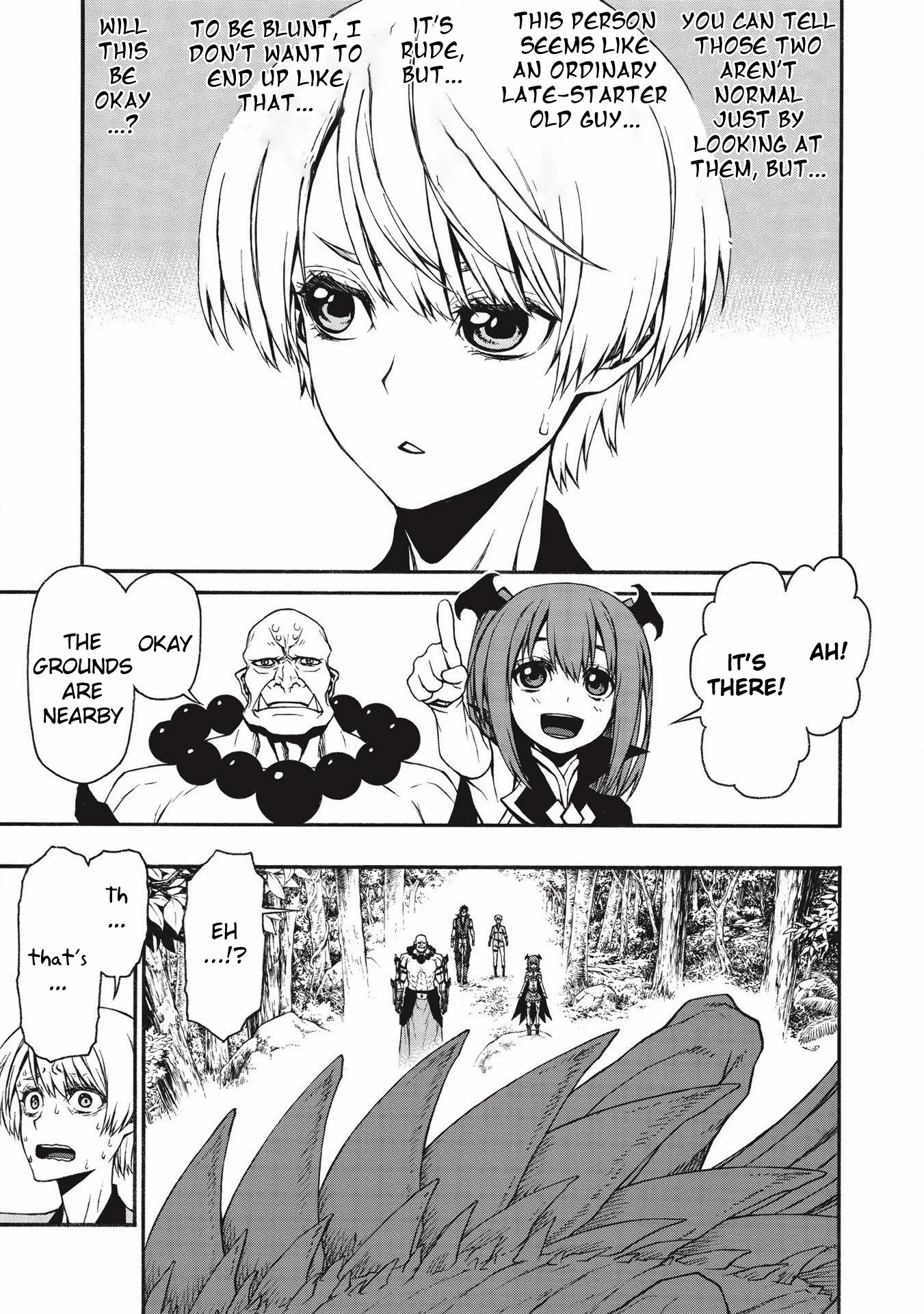 Shinmai Ossan Bouken-sha, Saikyou paati ni shinu hodo kitae rarete Muteki ni naru Chapter 14 page 7 - Chapter 14: The Strongest E-Rank in History