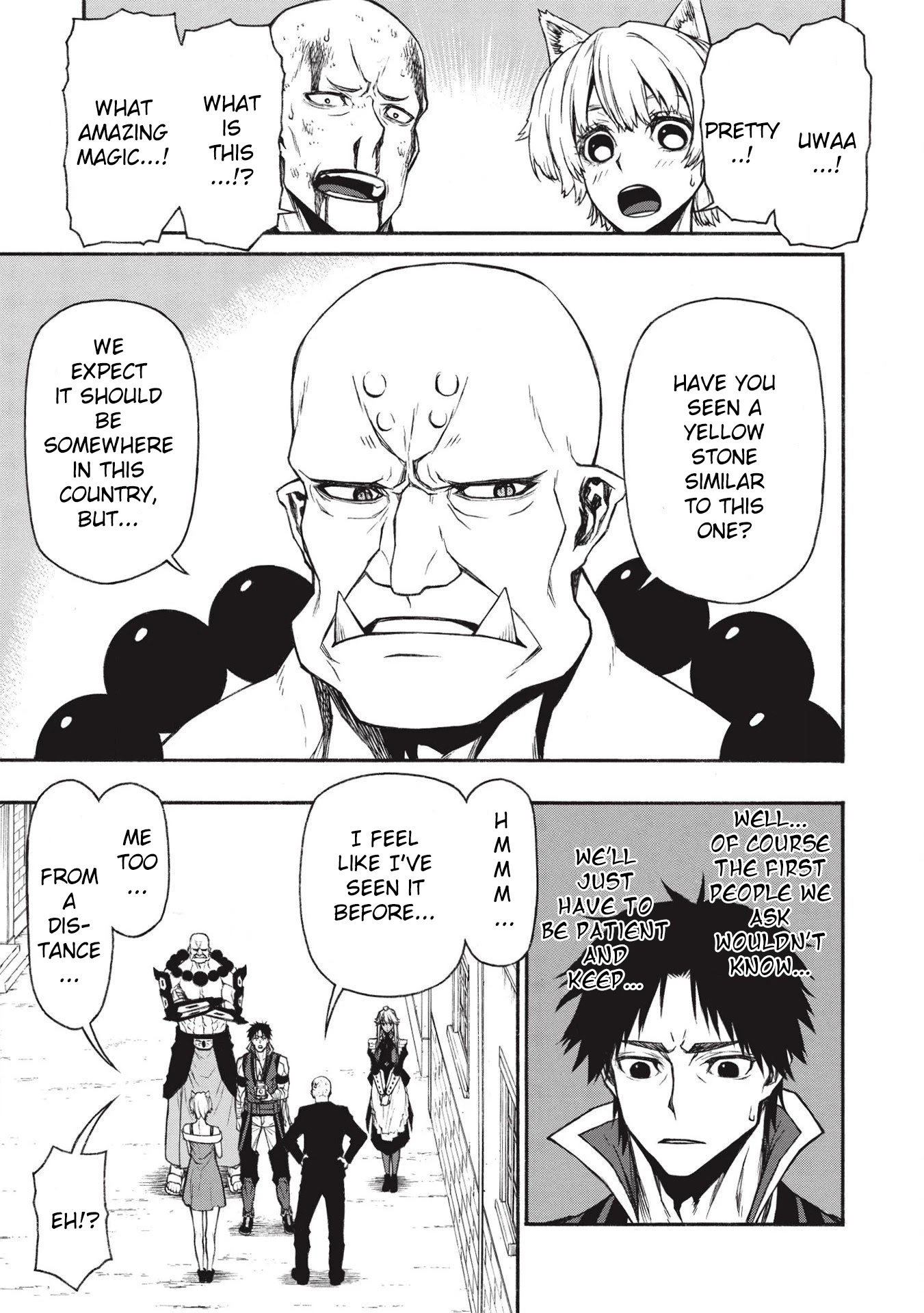 Shinmai Ossan Bouken-sha, Saikyou paati ni shinu hodo kitae rarete Muteki ni naru Chapter 15.1 page 7 - Chapter 15.1: The Country in Which the Strong Congregate (pt. 1)