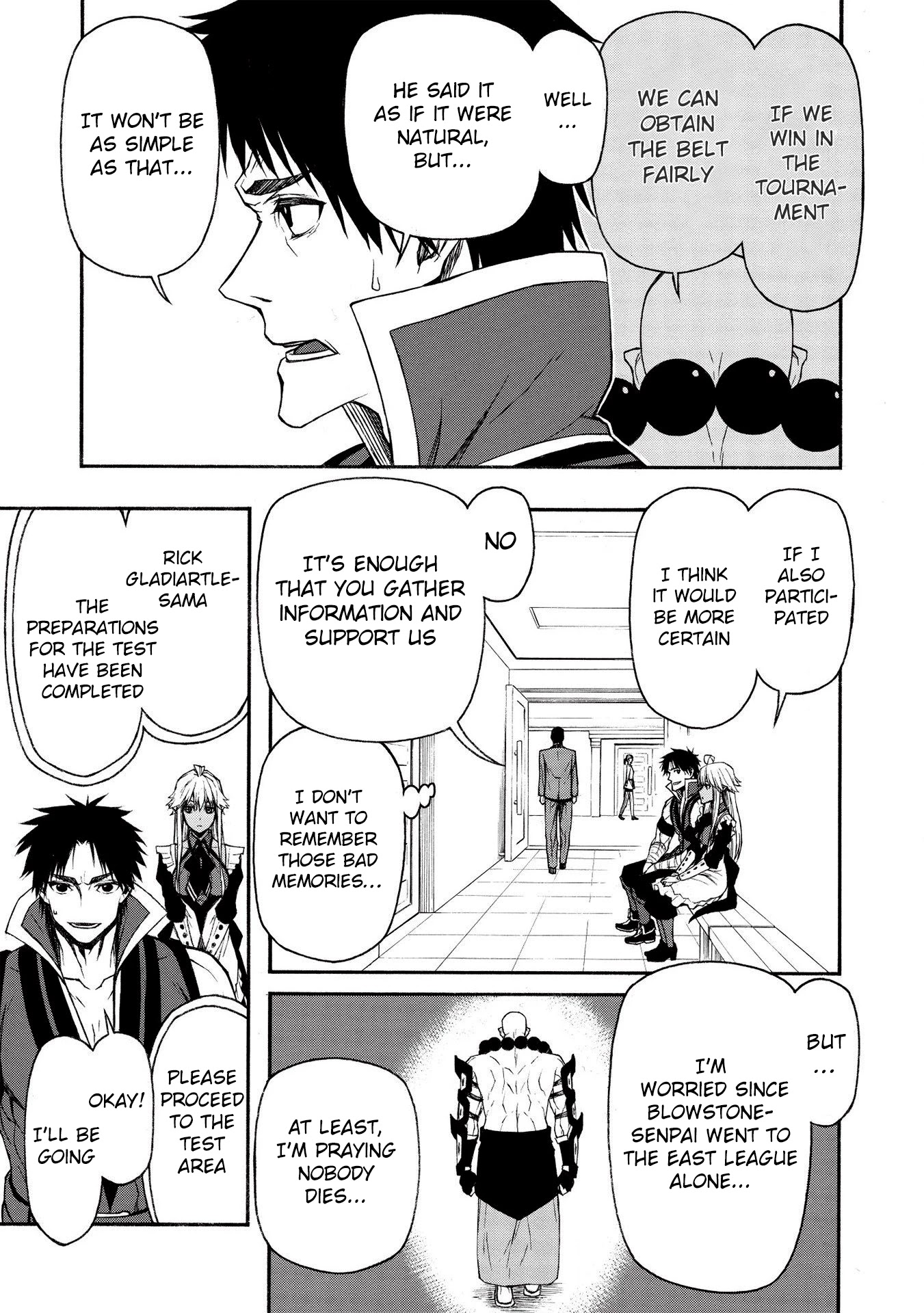 Shinmai Ossan Bouken-sha, Saikyou paati ni shinu hodo kitae rarete Muteki ni naru Chapter 15.2 page 13 - Chapter 15.2: The Country in Which the Strong Congregate (pt. 2)
