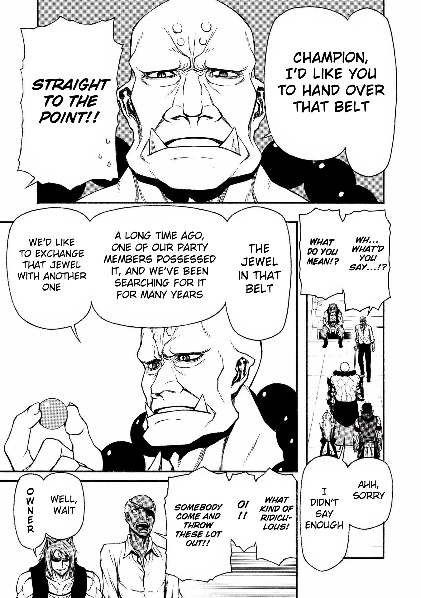 Shinmai Ossan Bouken-sha, Saikyou paati ni shinu hodo kitae rarete Muteki ni naru Chapter 15.2 page 7 - Chapter 15.2: The Country in Which the Strong Congregate (pt. 2)