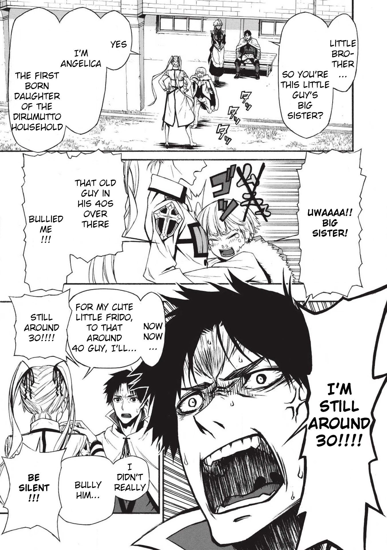 Shinmai Ossan Bouken-sha, Saikyou paati ni shinu hodo kitae rarete Muteki ni naru Chapter 2 page 14 - Chapter 2: Quarrel with the Around 10 and the Around 20