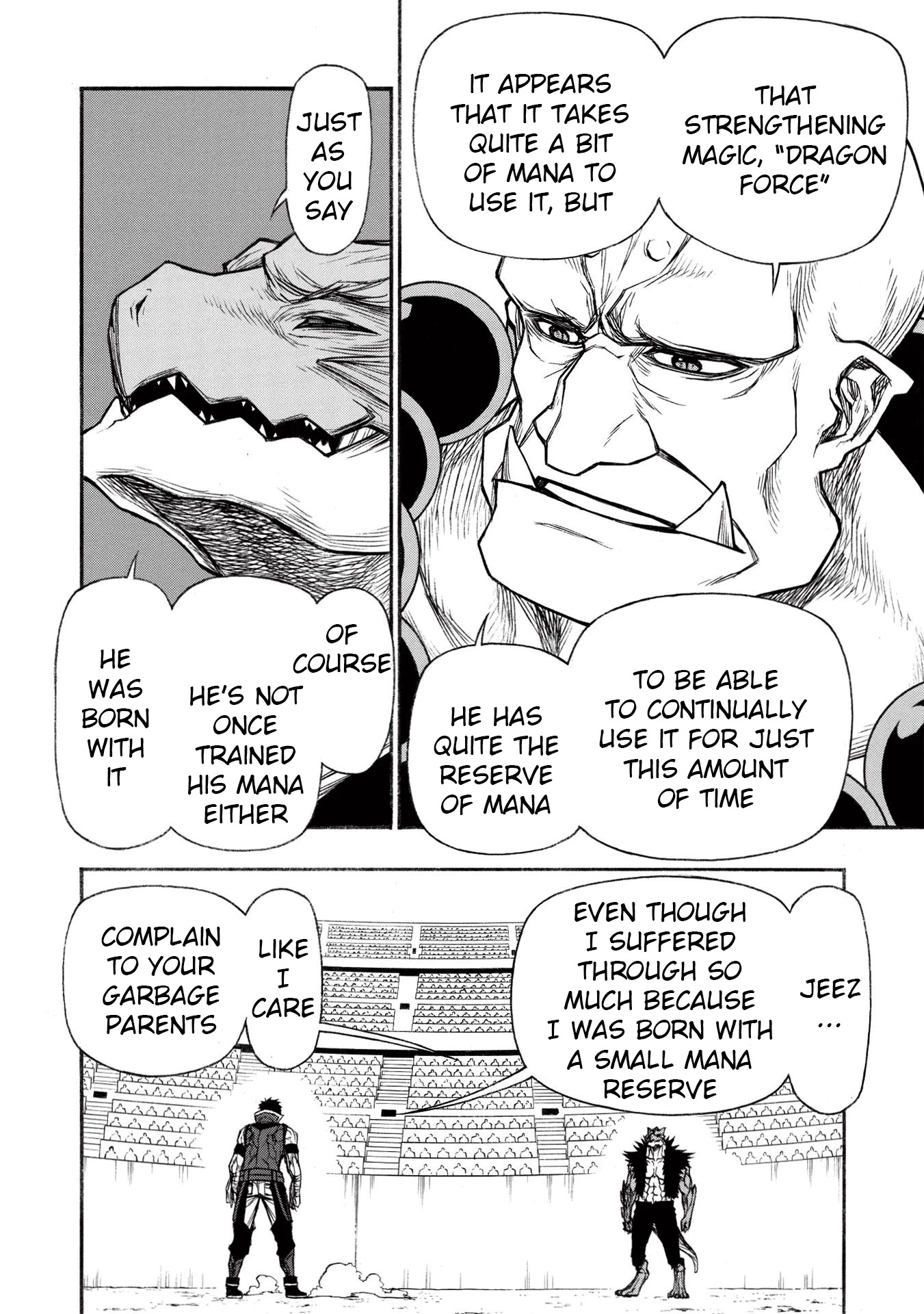 Shinmai Ossan Bouken-sha, Saikyou paati ni shinu hodo kitae rarete Muteki ni naru Chapter 23 page 13 - Chapter 23: All-out vs All-out