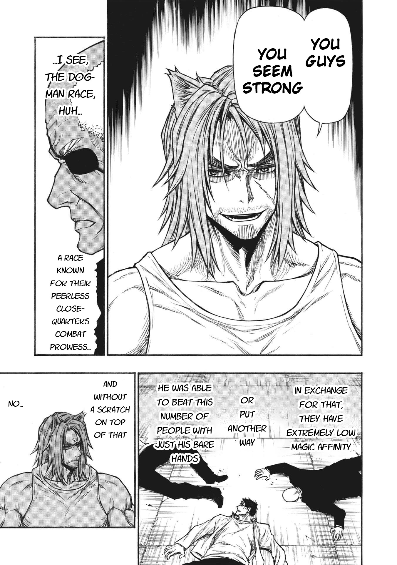 Shinmai Ossan Bouken-sha, Saikyou paati ni shinu hodo kitae rarete Muteki ni naru Chapter 25 page 10 - Chapter 25: The Man who Lives in Battle