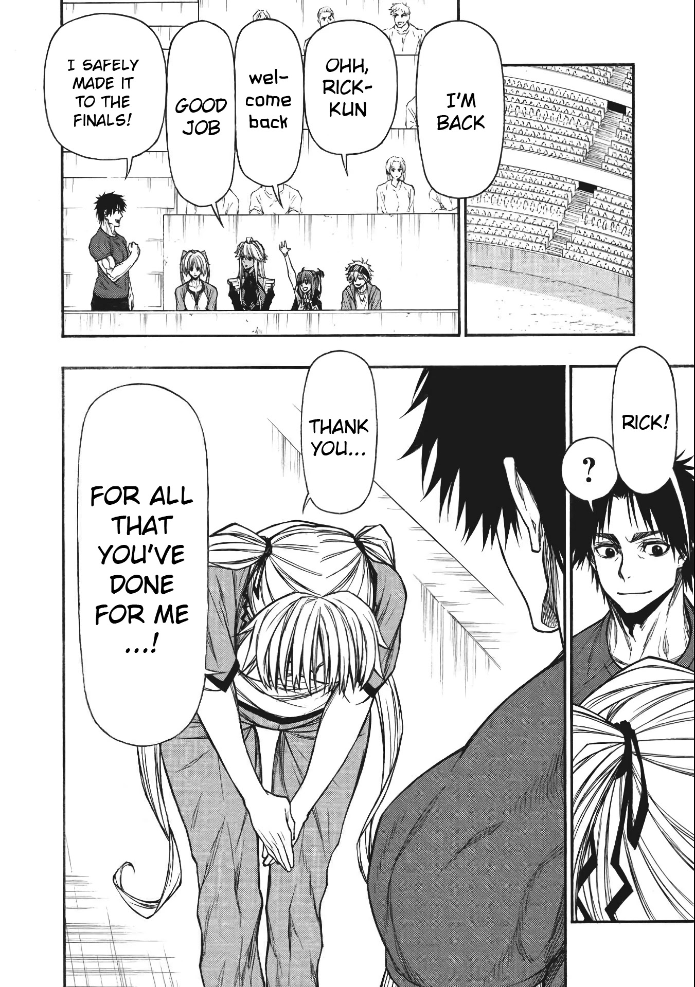 Shinmai Ossan Bouken-sha, Saikyou paati ni shinu hodo kitae rarete Muteki ni naru Chapter 25 page 16 - Chapter 25: The Man who Lives in Battle