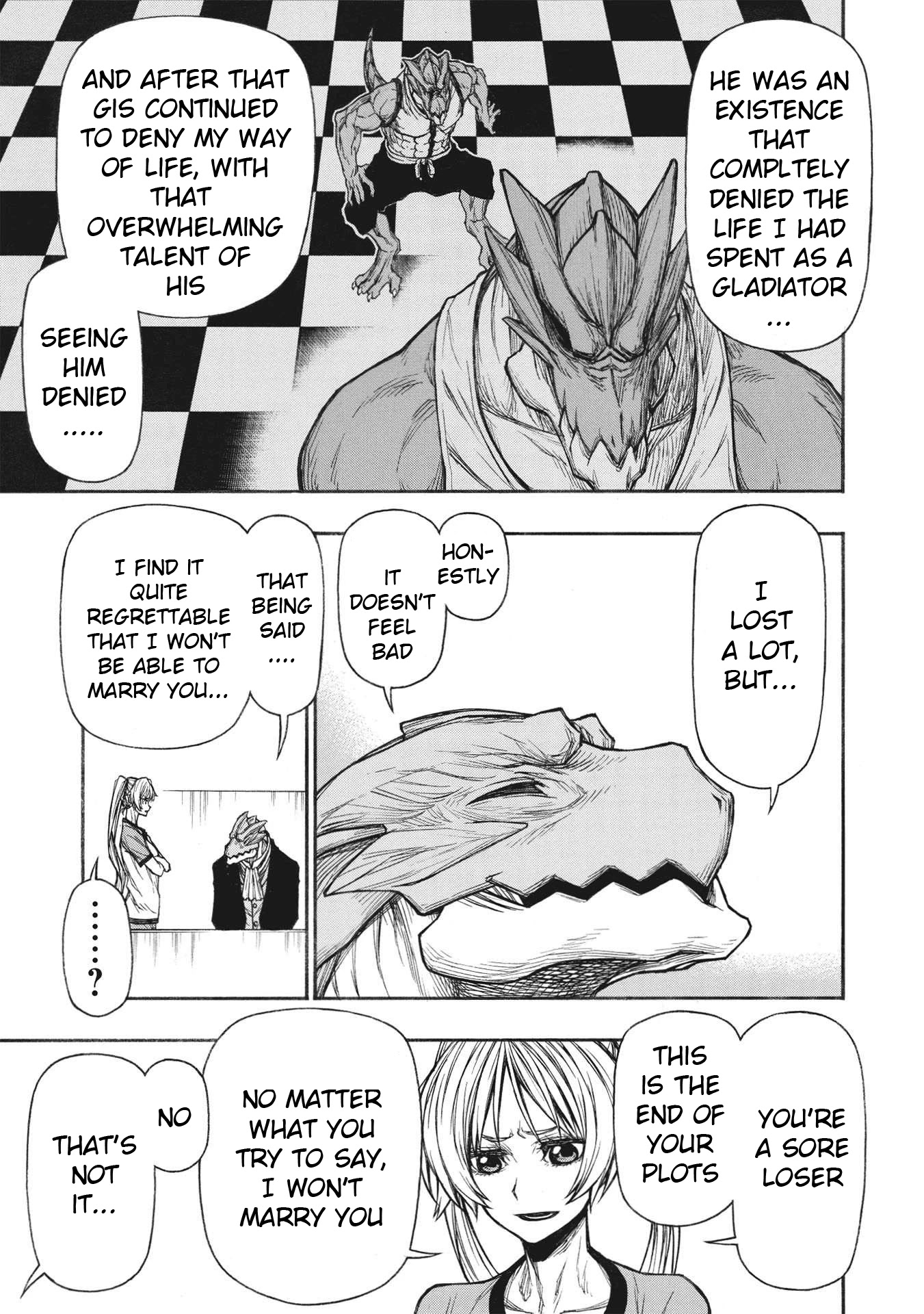 Shinmai Ossan Bouken-sha, Saikyou paati ni shinu hodo kitae rarete Muteki ni naru Chapter 25 page 3 - Chapter 25: The Man who Lives in Battle