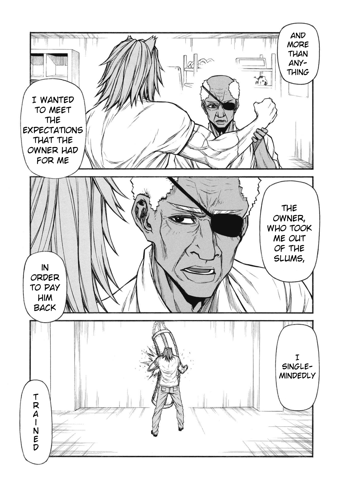 Shinmai Ossan Bouken-sha, Saikyou paati ni shinu hodo kitae rarete Muteki ni naru Chapter 27 page 5 - Chapter 27: The Undisputed King's Melancholy