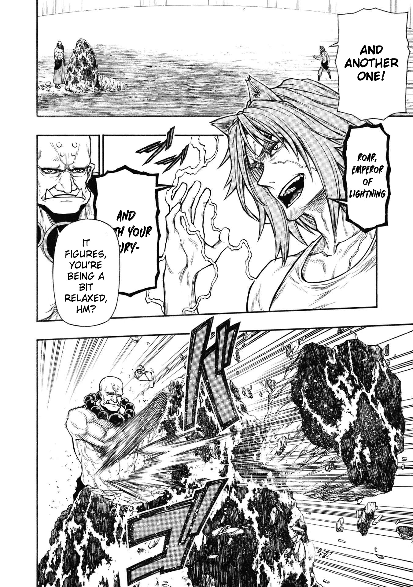 Shinmai Ossan Bouken-sha, Saikyou paati ni shinu hodo kitae rarete Muteki ni naru Chapter 28 page 18 - Chapter 28: The Starving Wolf of the Arena