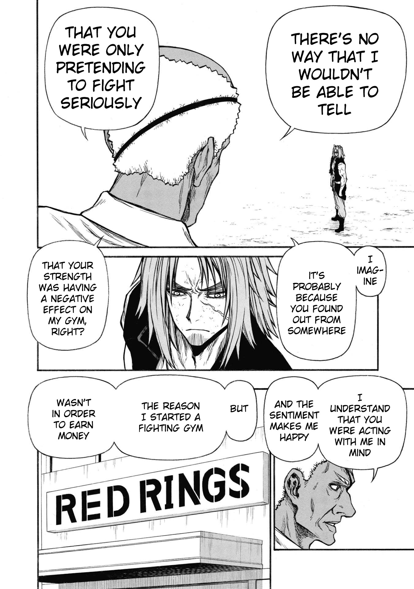 Shinmai Ossan Bouken-sha, Saikyou paati ni shinu hodo kitae rarete Muteki ni naru Chapter 28 page 2 - Chapter 28: The Starving Wolf of the Arena