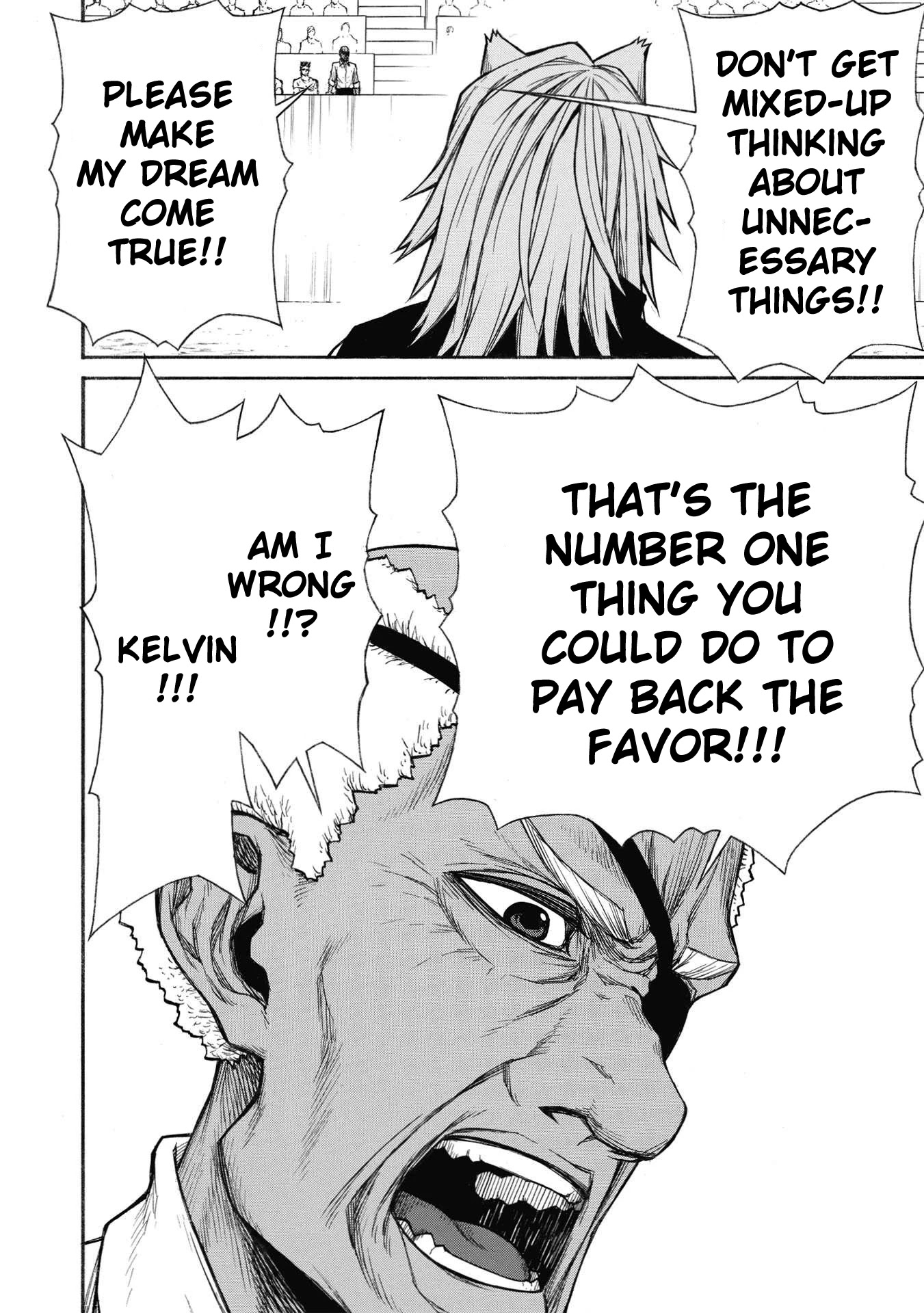 Shinmai Ossan Bouken-sha, Saikyou paati ni shinu hodo kitae rarete Muteki ni naru Chapter 28 page 4 - Chapter 28: The Starving Wolf of the Arena