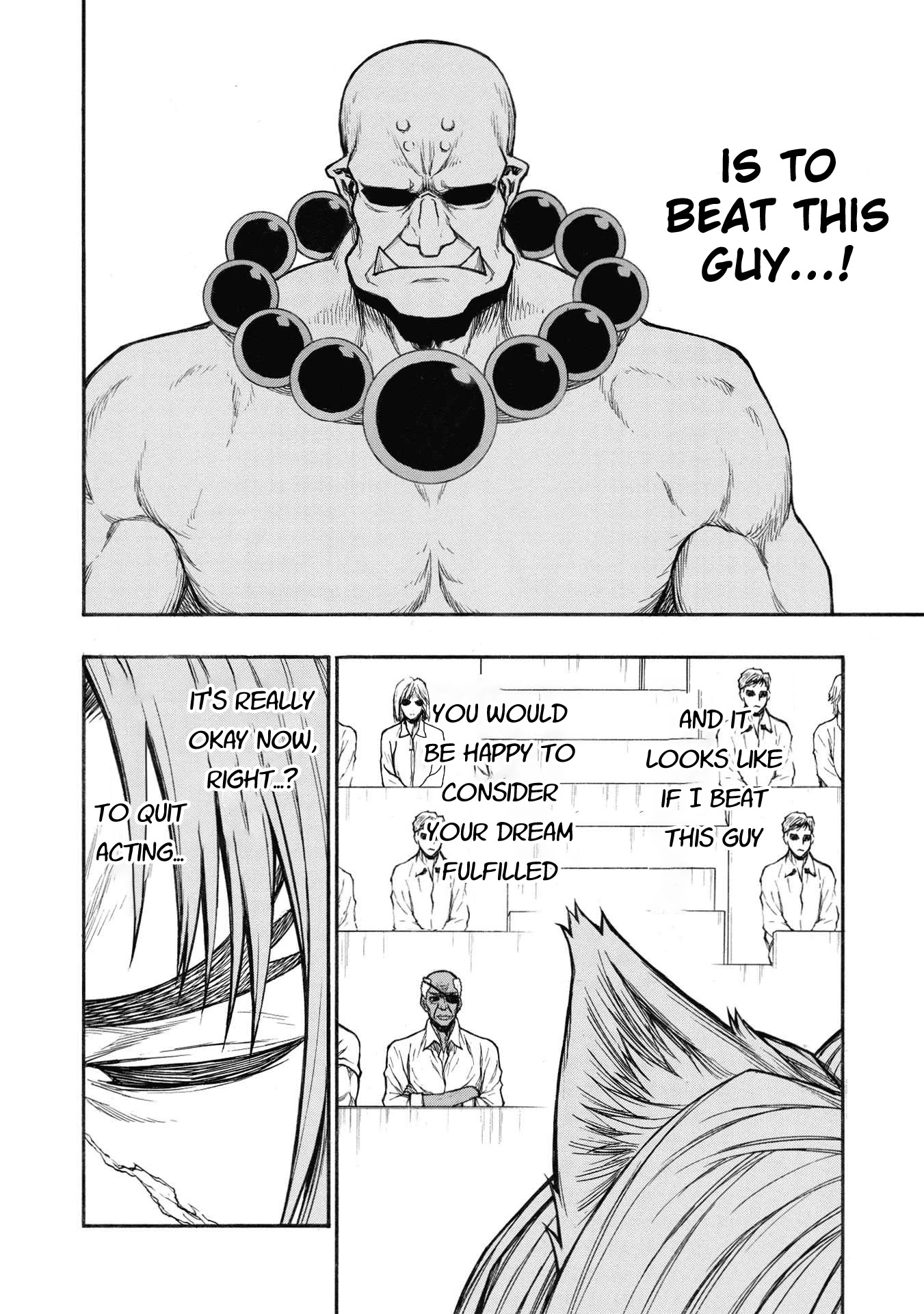 Shinmai Ossan Bouken-sha, Saikyou paati ni shinu hodo kitae rarete Muteki ni naru Chapter 28 page 6 - Chapter 28: The Starving Wolf of the Arena