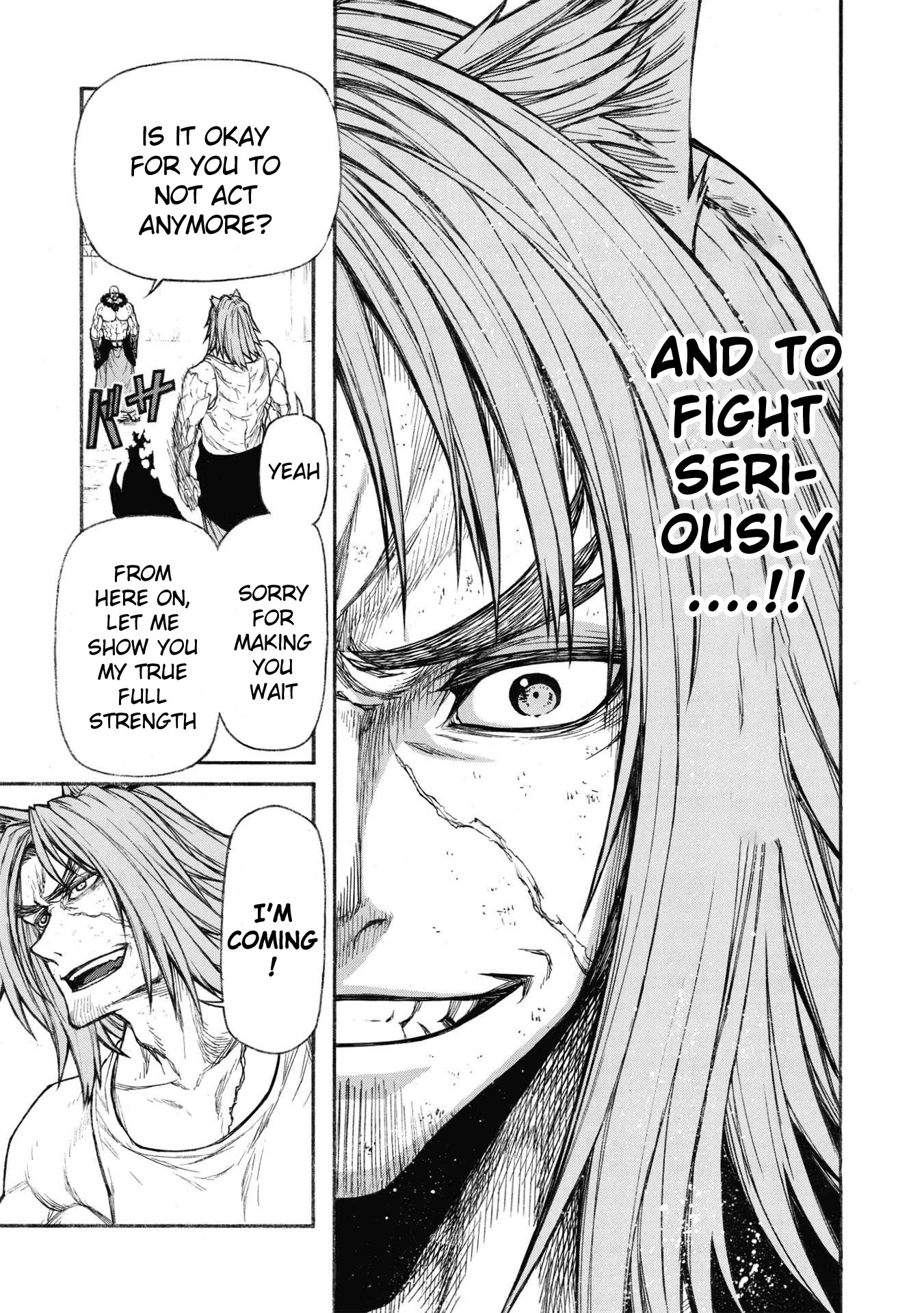 Shinmai Ossan Bouken-sha, Saikyou paati ni shinu hodo kitae rarete Muteki ni naru Chapter 28 page 7 - Chapter 28: The Starving Wolf of the Arena