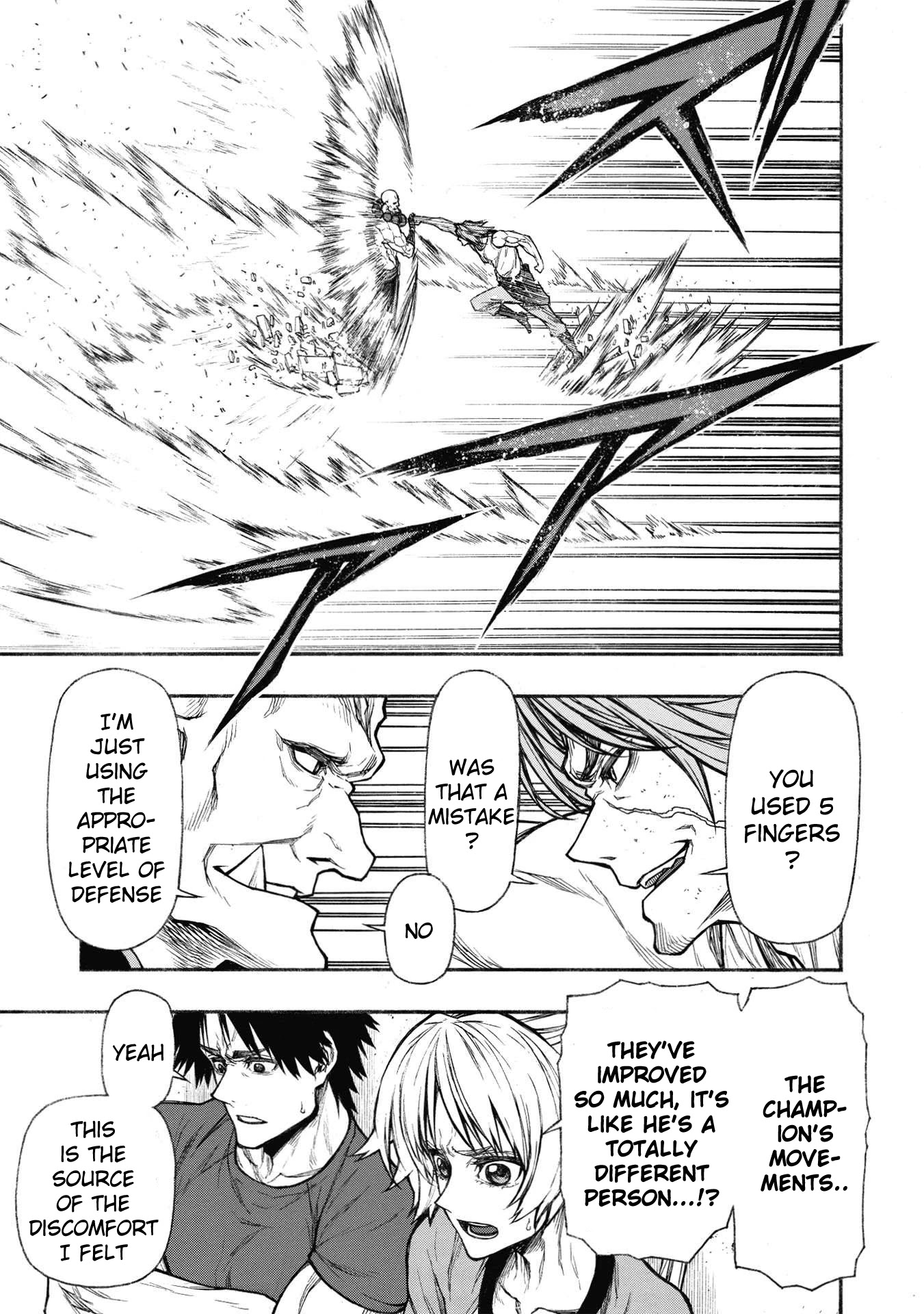 Shinmai Ossan Bouken-sha, Saikyou paati ni shinu hodo kitae rarete Muteki ni naru Chapter 28 page 9 - Chapter 28: The Starving Wolf of the Arena